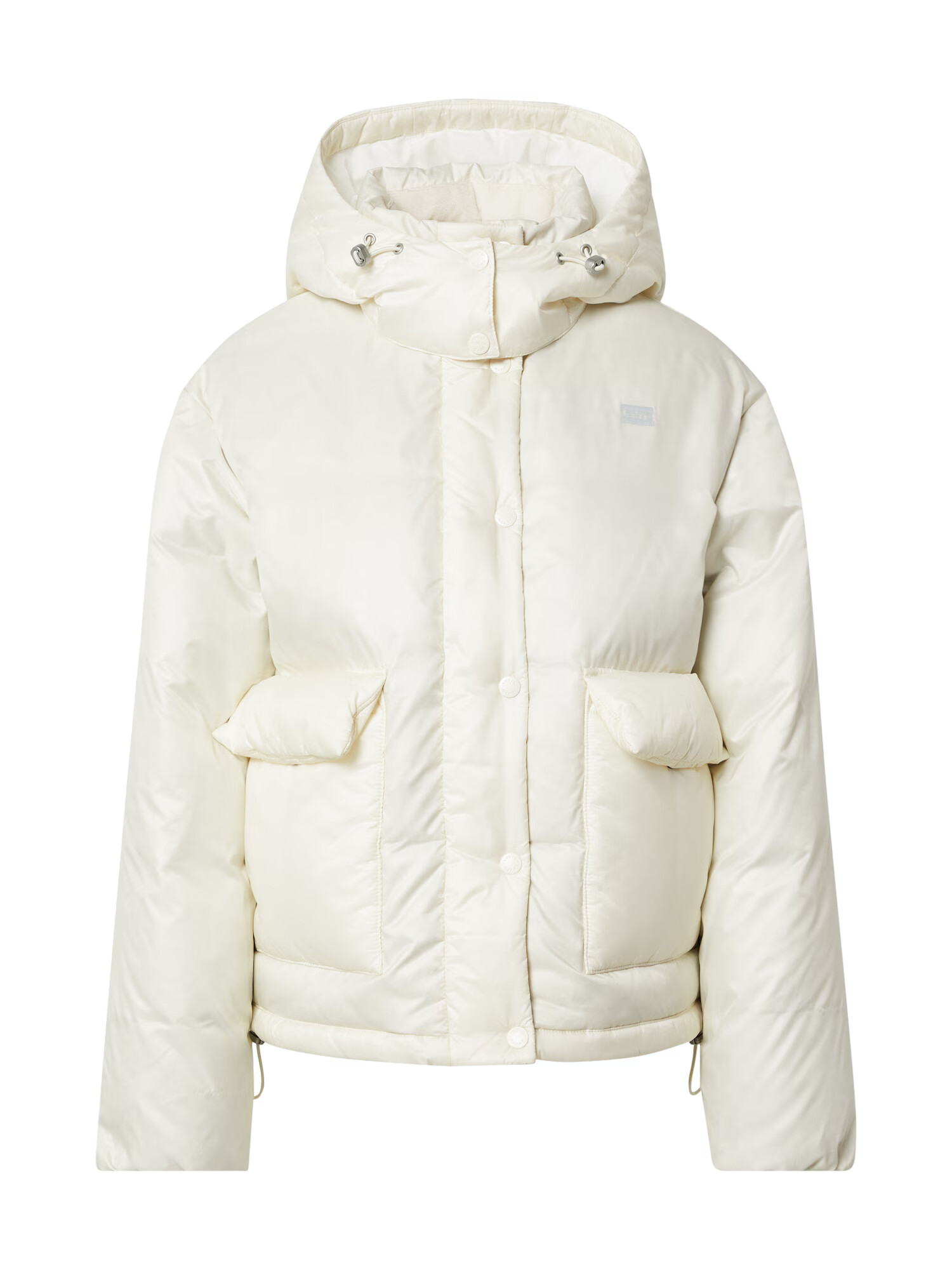 LEVI'S Zimska jakna 'CORE PUFFER SHORTY MULTI-COLOR' naravno bela - Pepit.si