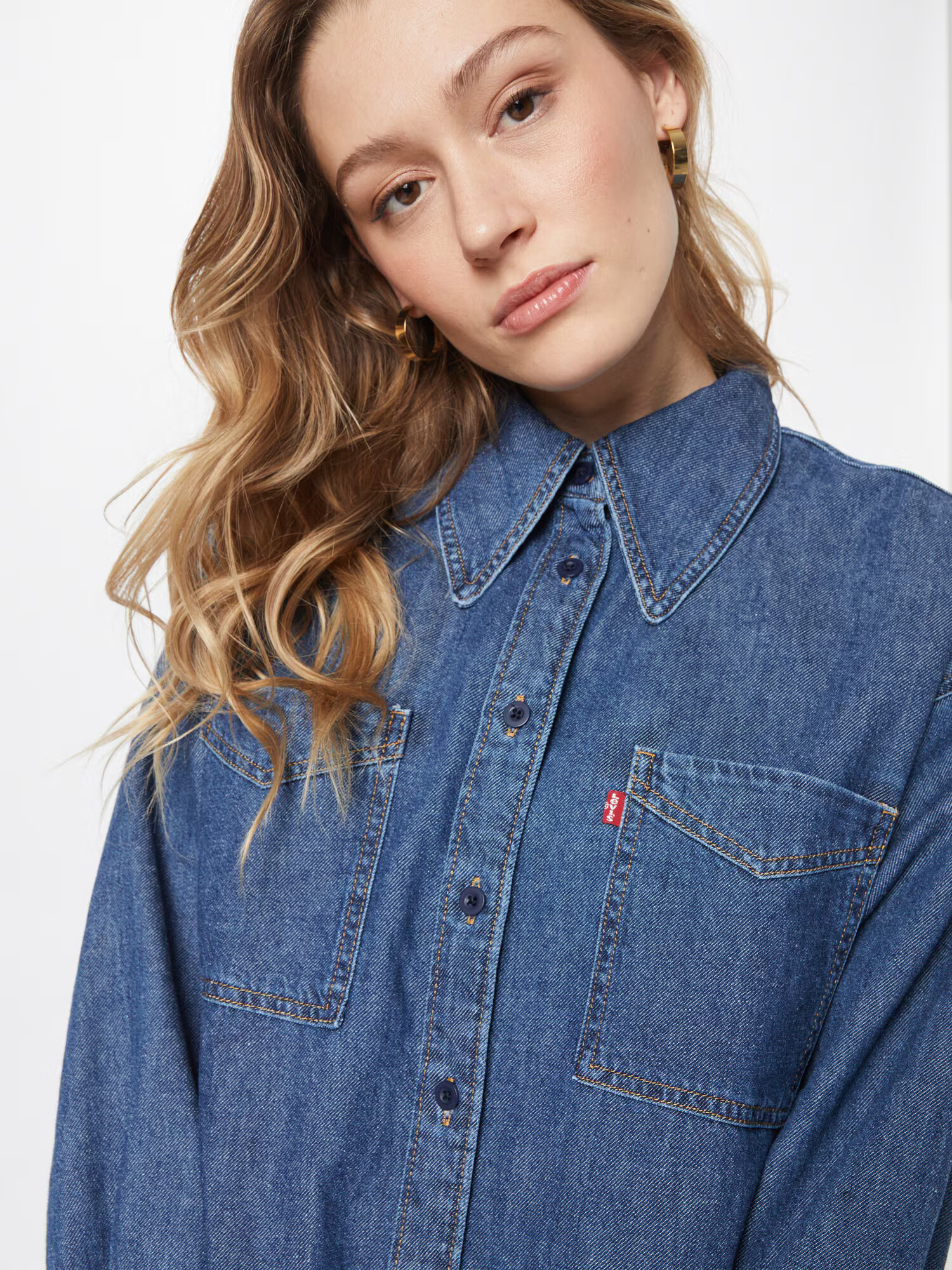 LEVI'S Bluza 'Jadon' moder denim - Pepit.si