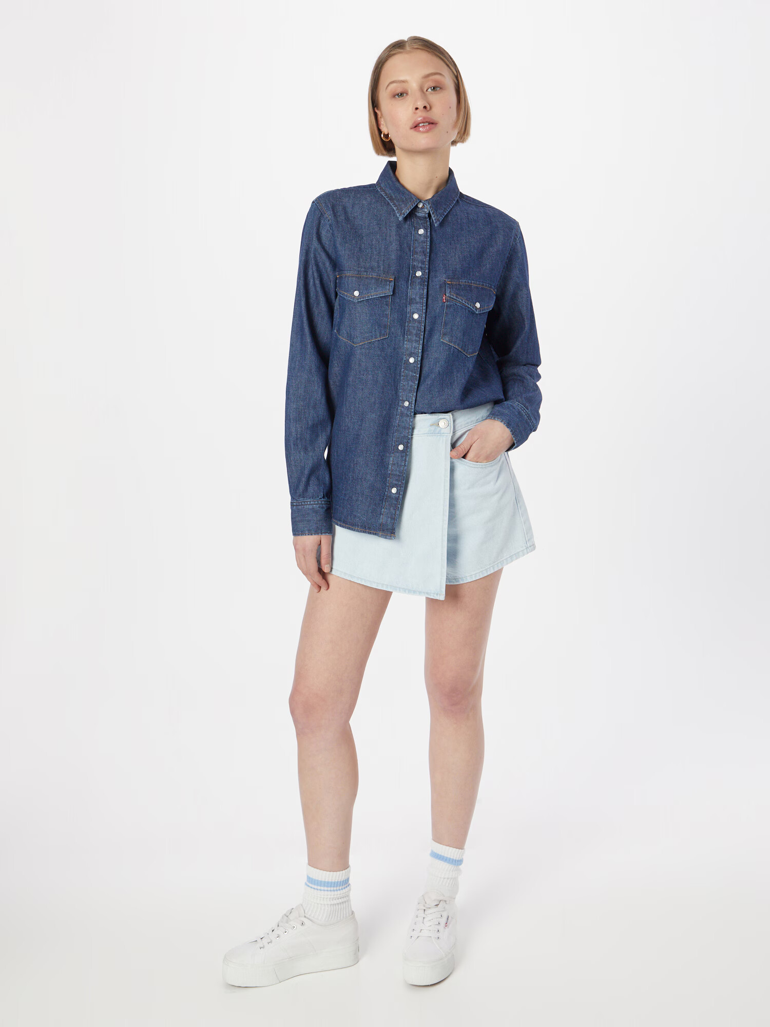 LEVI'S Bluza moder denim - Pepit.si