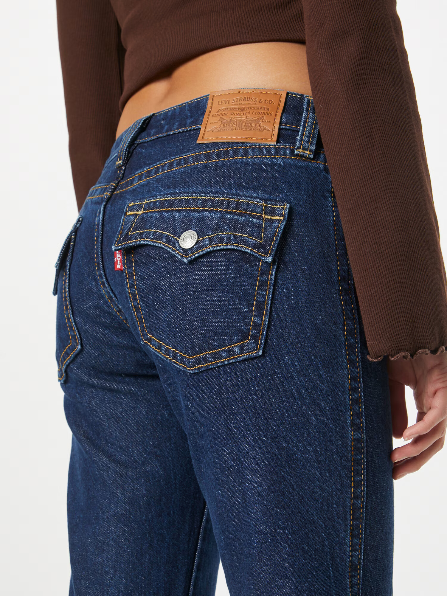 LEVI'S Kavbojke 'NOUGHTIES' moder denim - Pepit.si