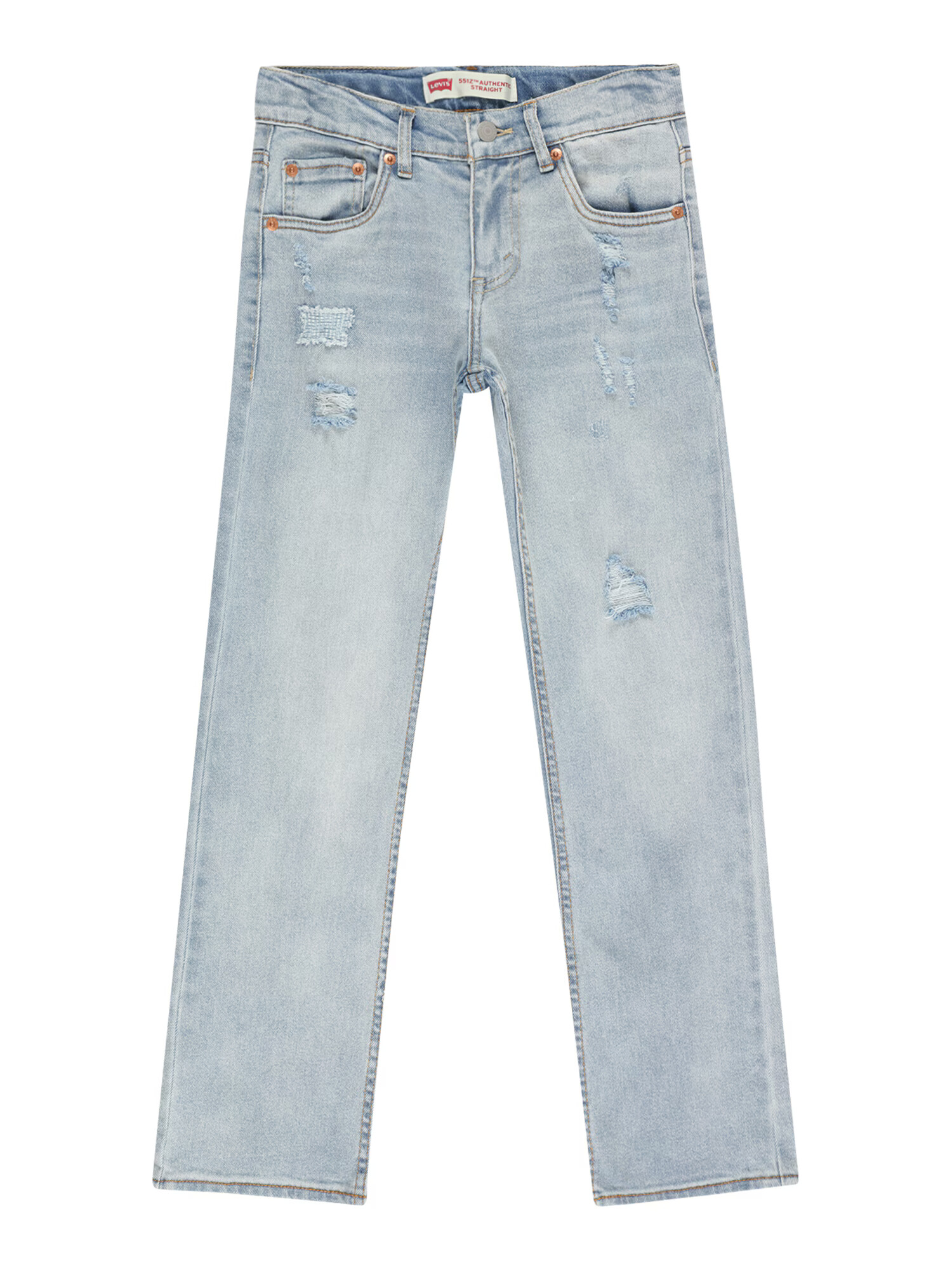 LEVI'S Kavbojke 'LVB 551Z AUTHENTIC STRGHT JEAN' svetlo modra - Pepit.si