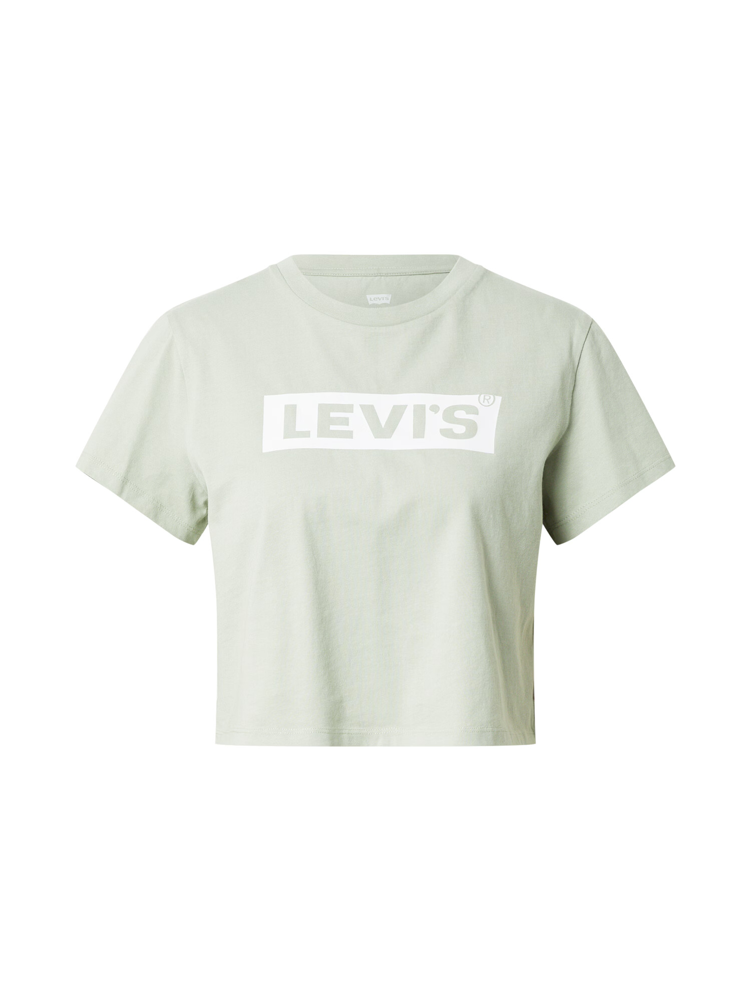 LEVI'S Majica pastelno zelena / bela - Pepit.si