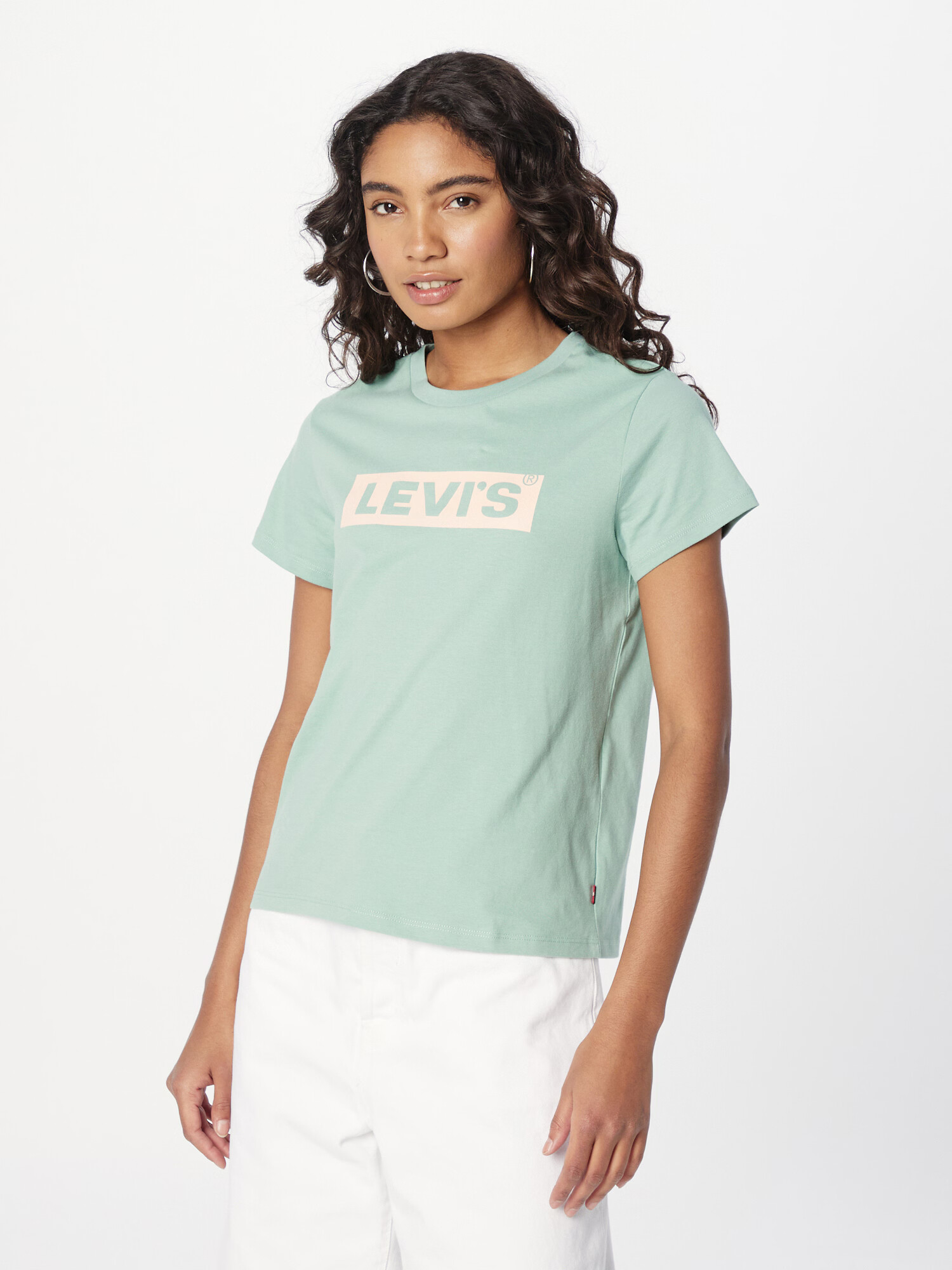 LEVI'S Majica pastelno zelena / pastelno lila - Pepit.si