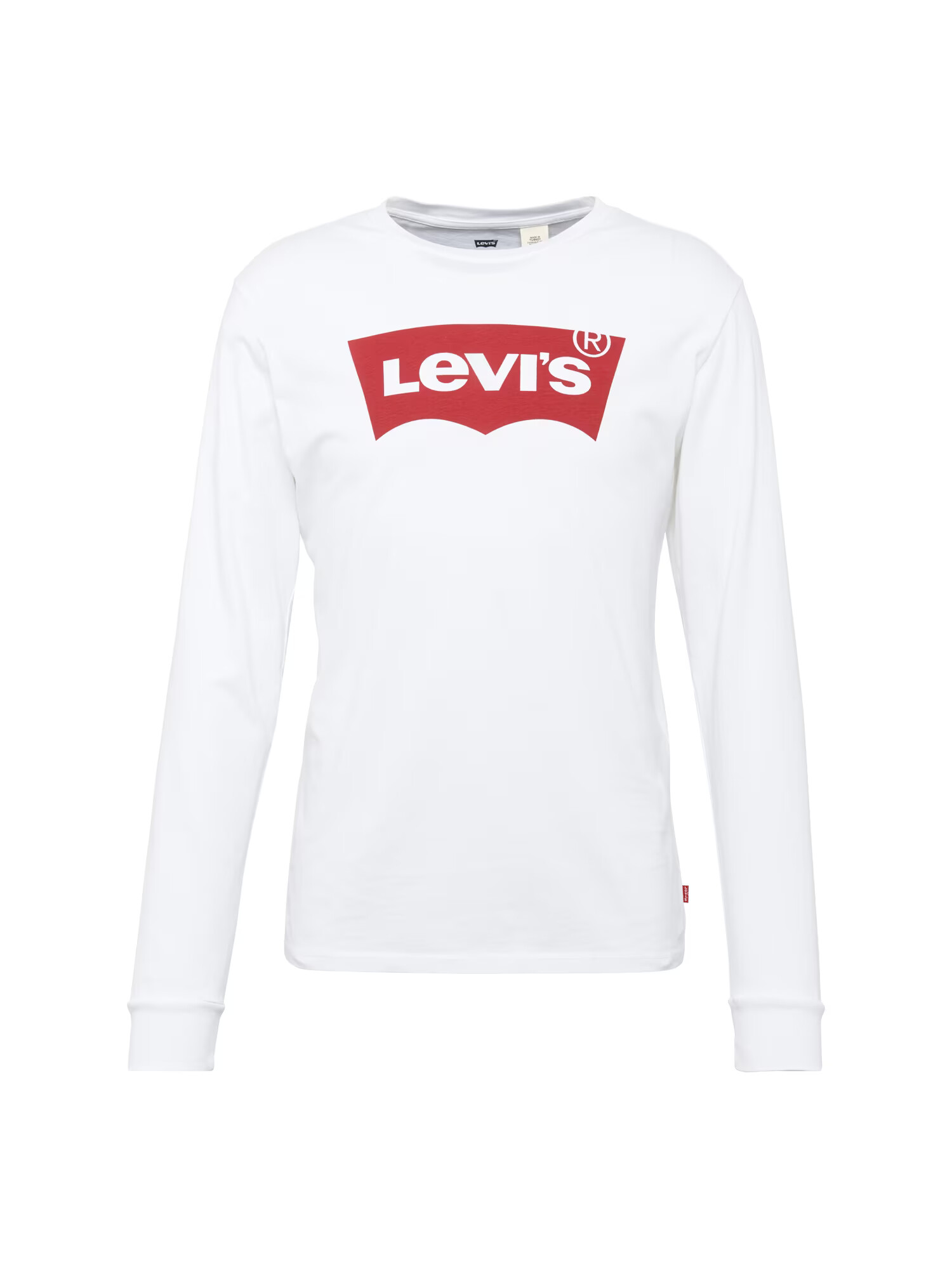 LEVI'S Majica rdeča / bela - Pepit.si