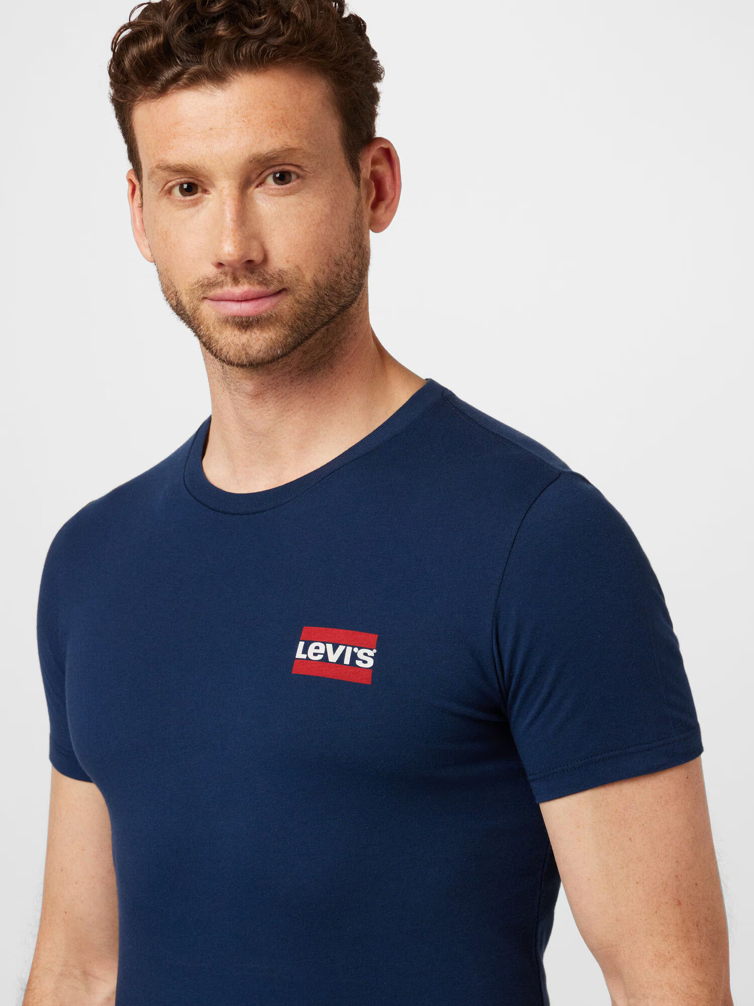 LEVI'S Majica temno modra / rdeča / črna / bela - Pepit.si