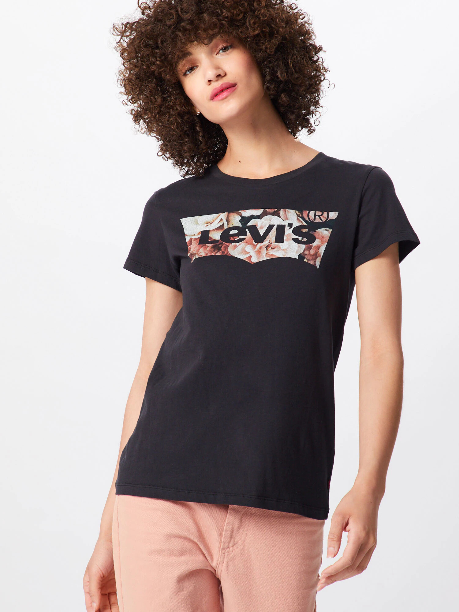 LEVI'S Majica 'THE PERFECT TEE' črna - Pepit.si