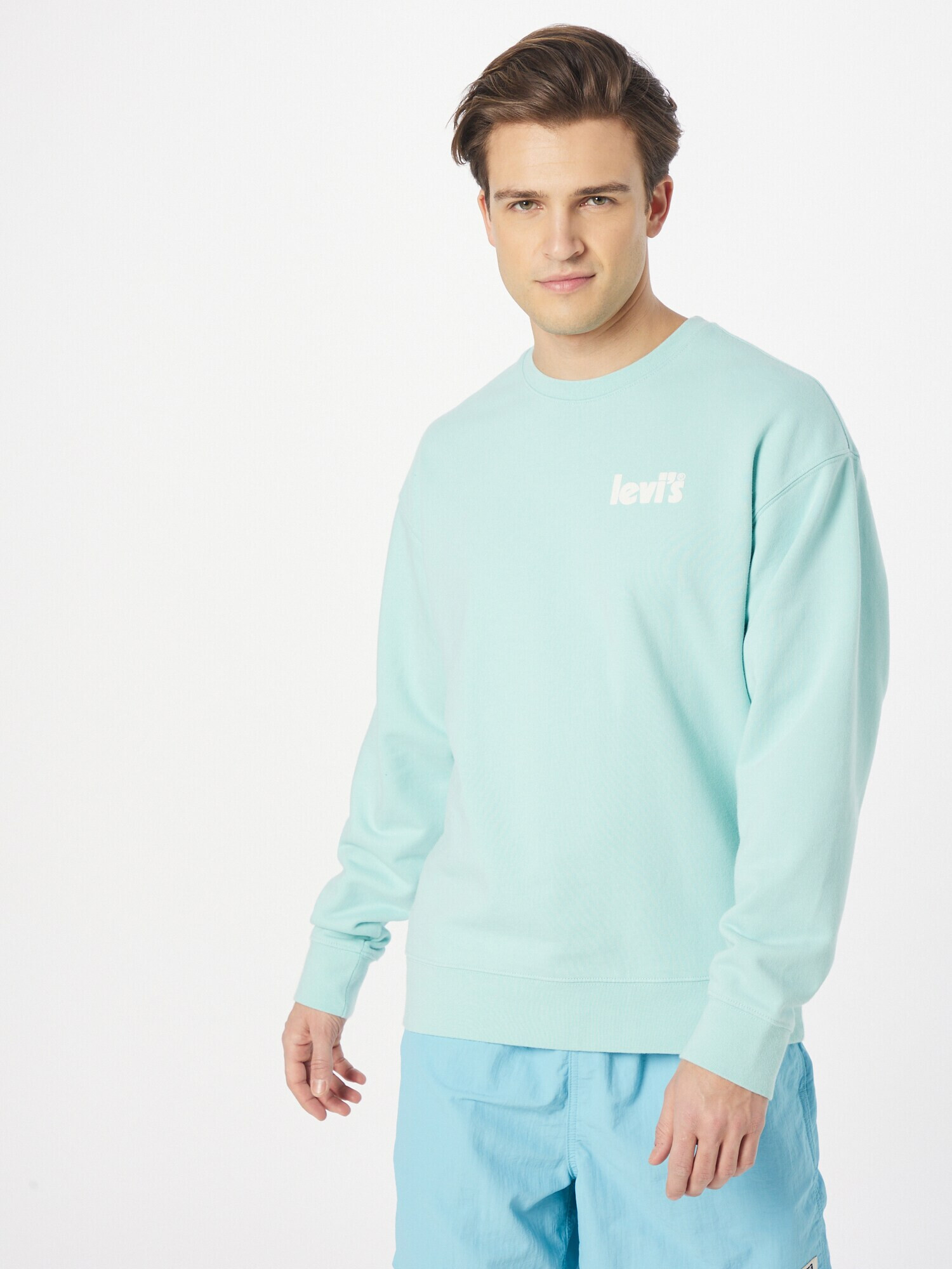 LEVI'S Majica voda / bela - Pepit.si