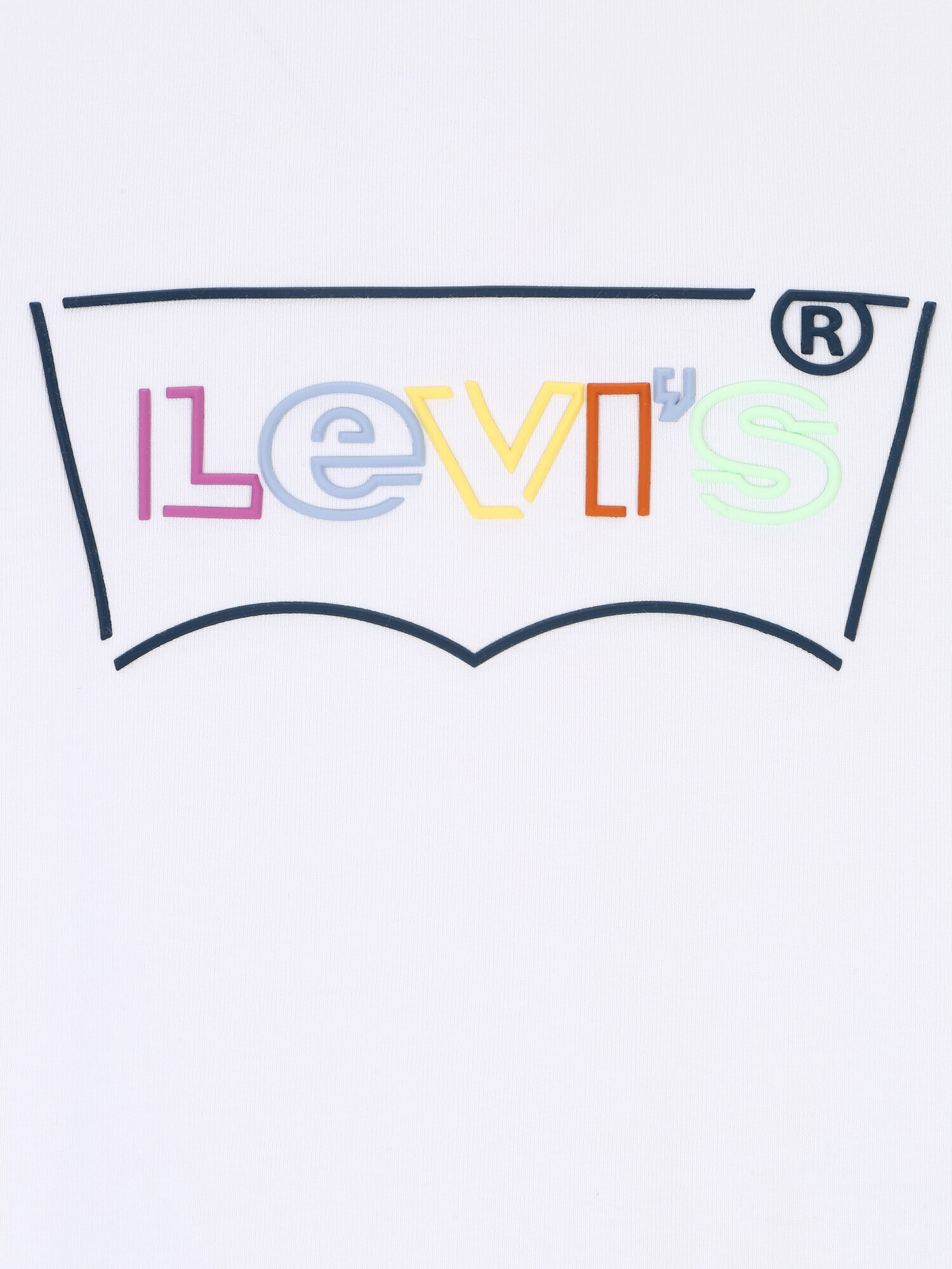 Levi's® Big & Tall Majica mornarska / rumena / lila / bela - Pepit.si