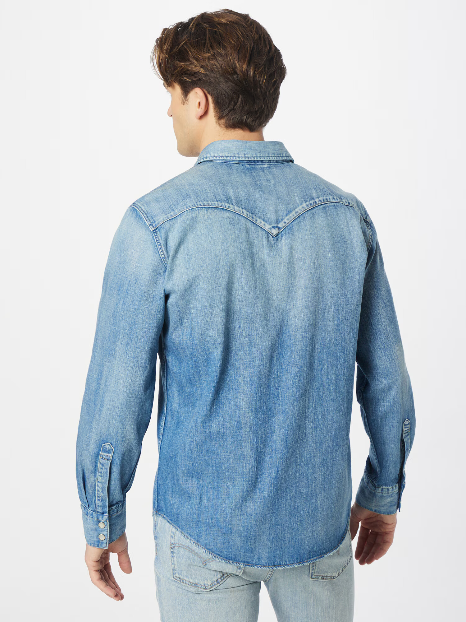 LEVI'S Srajca 'Barstow' moder denim - Pepit.si