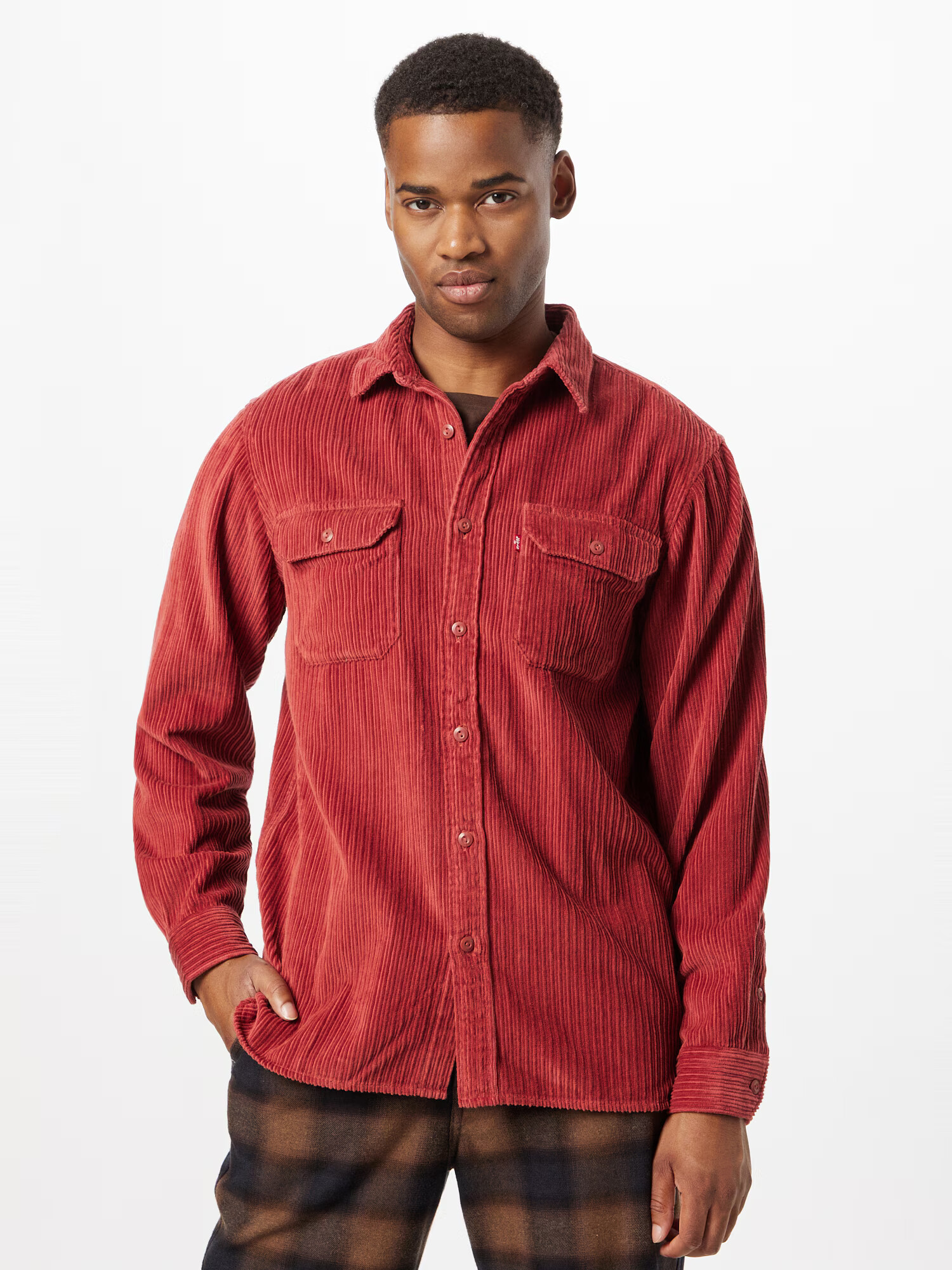 LEVI'S Srajca 'JACKSON WORKER REDS' rdeča - Pepit.si