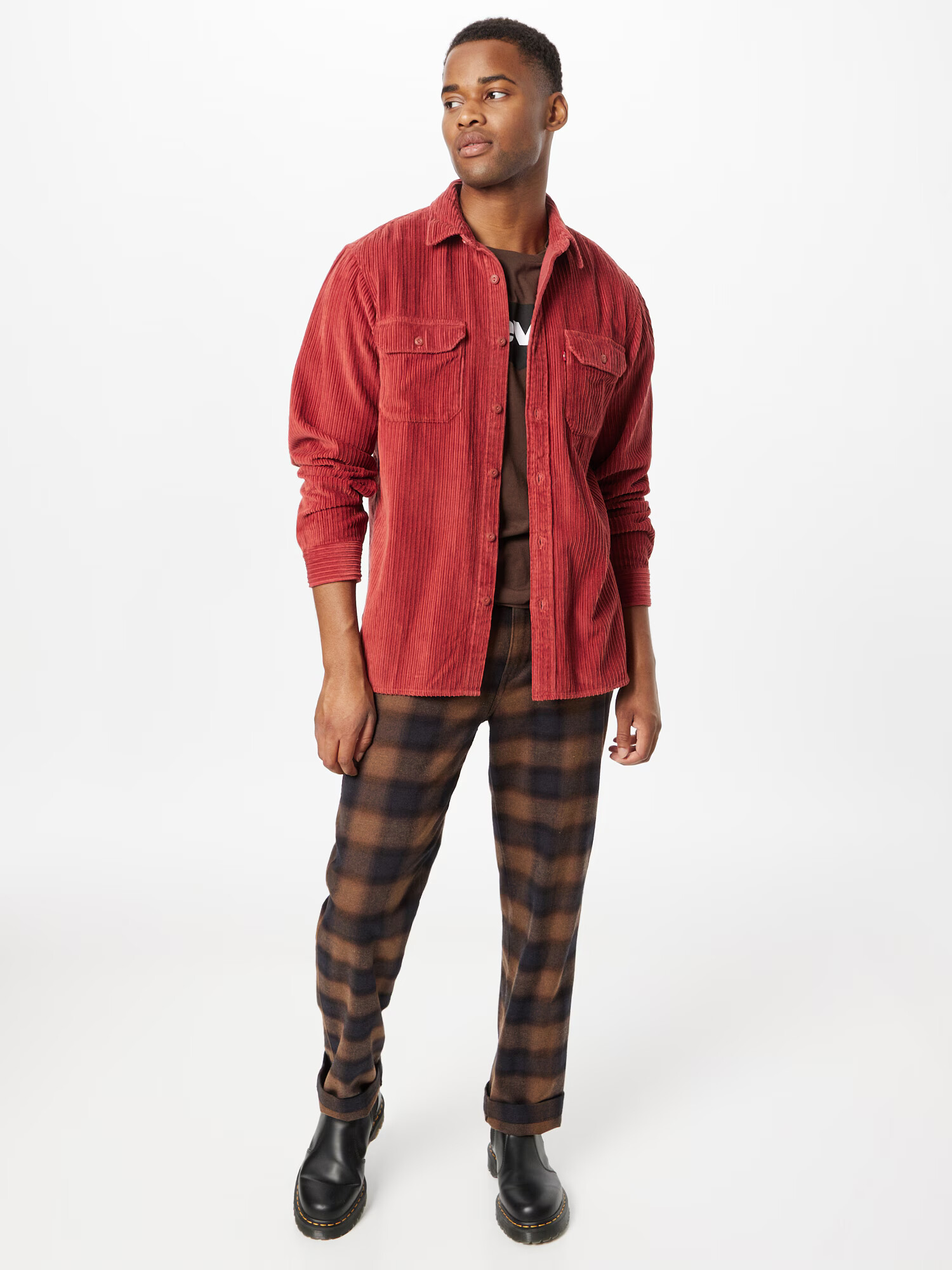 LEVI'S Srajca 'JACKSON WORKER REDS' rdeča - Pepit.si