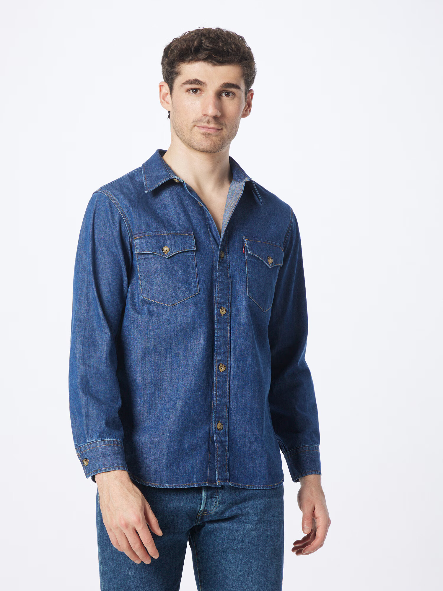 LEVI'S Srajca temno modra - Pepit.si