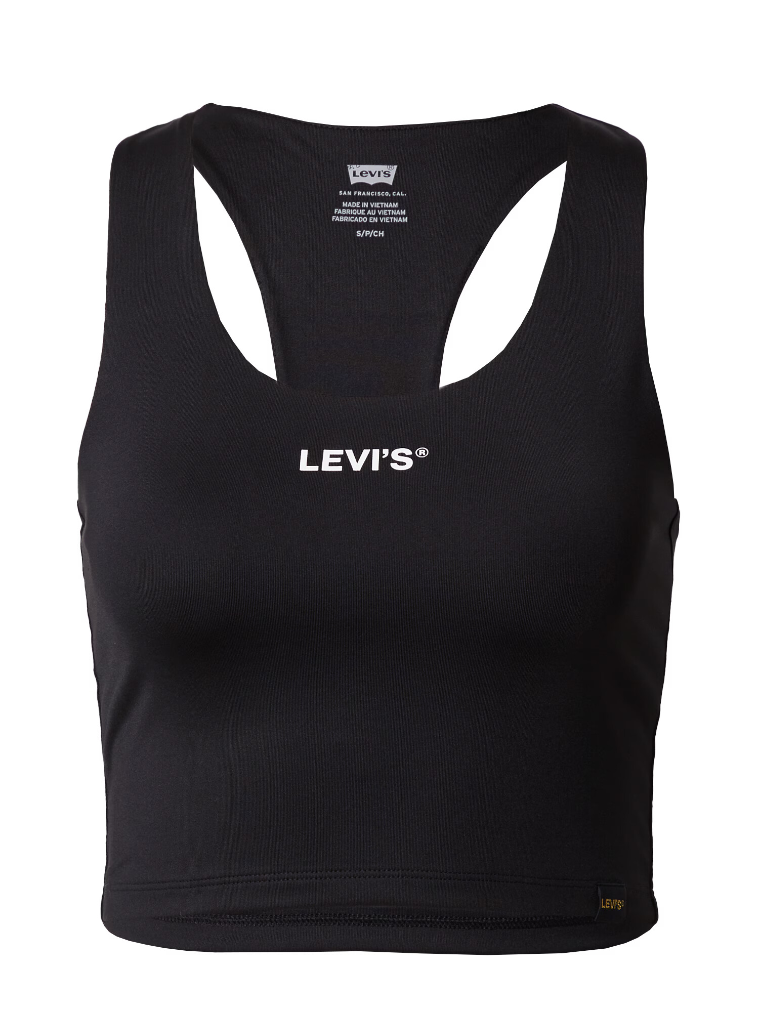 LEVI'S Top črna / bela - Pepit.si