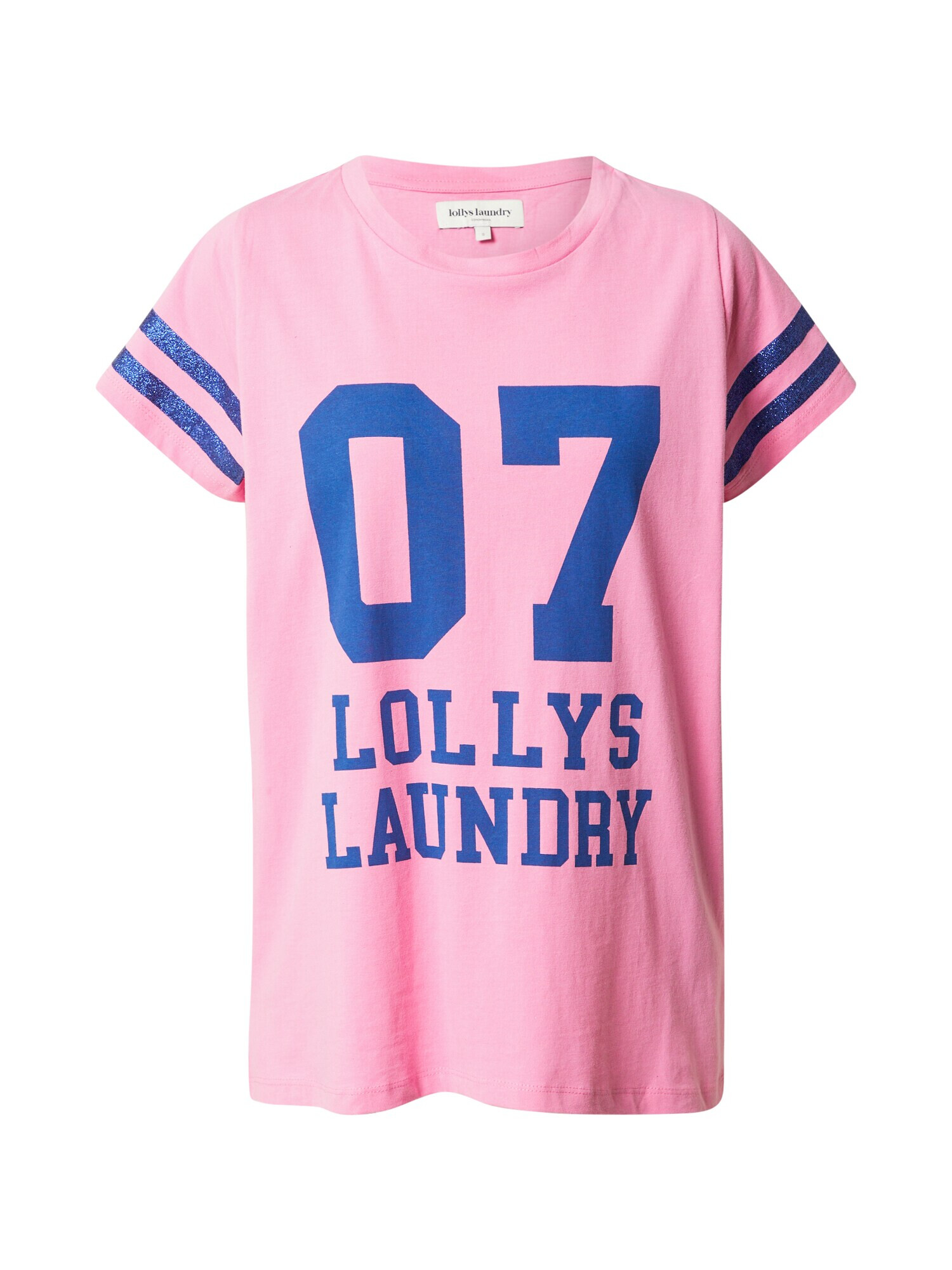 Lollys Laundry Majica 'Roma' modra / svetlo roza - Pepit.si