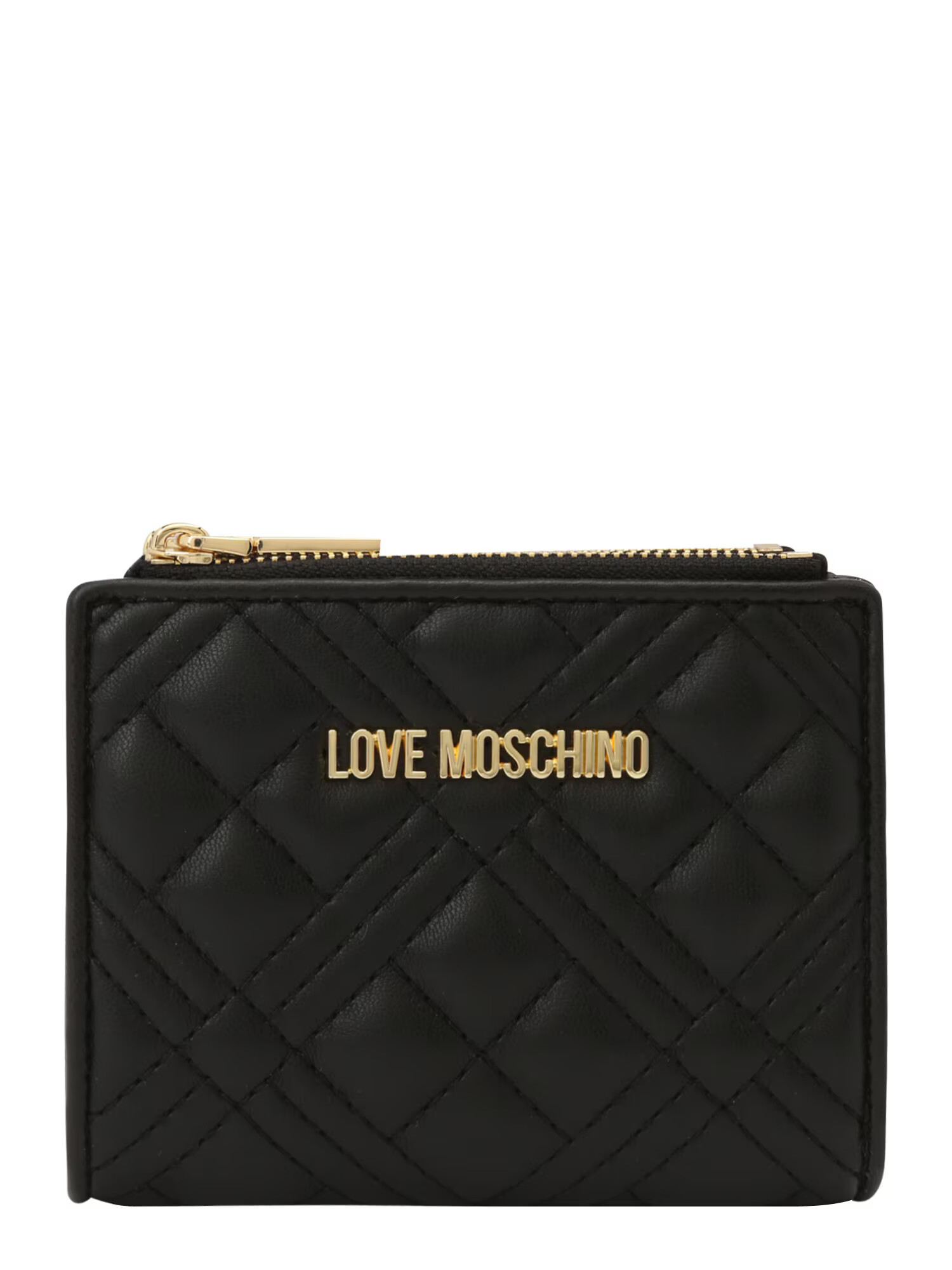 Love Moschino Denarnica zlata / črna - Pepit.si