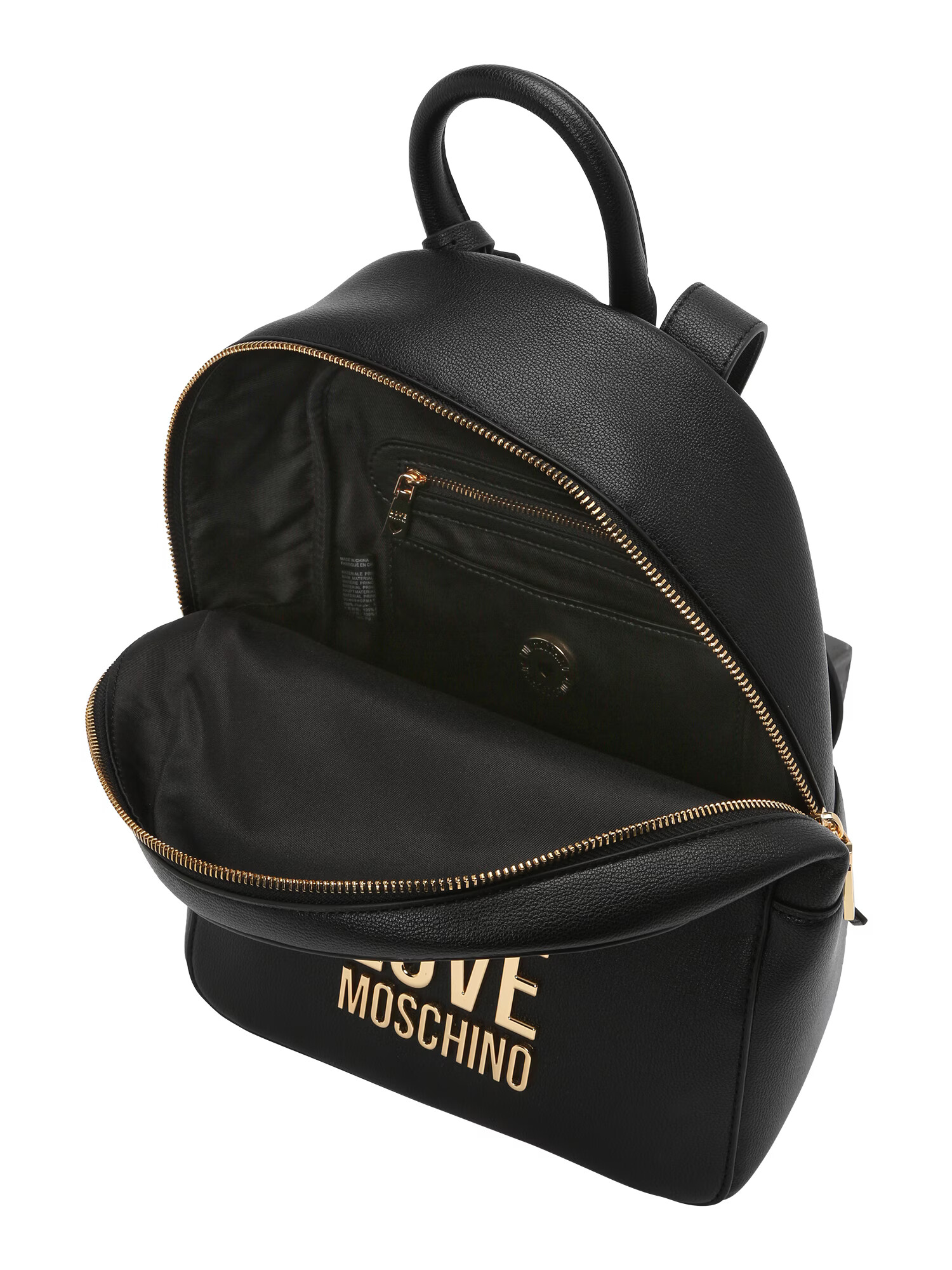 Love Moschino Nahrbtnik zlata / črna - Pepit.si