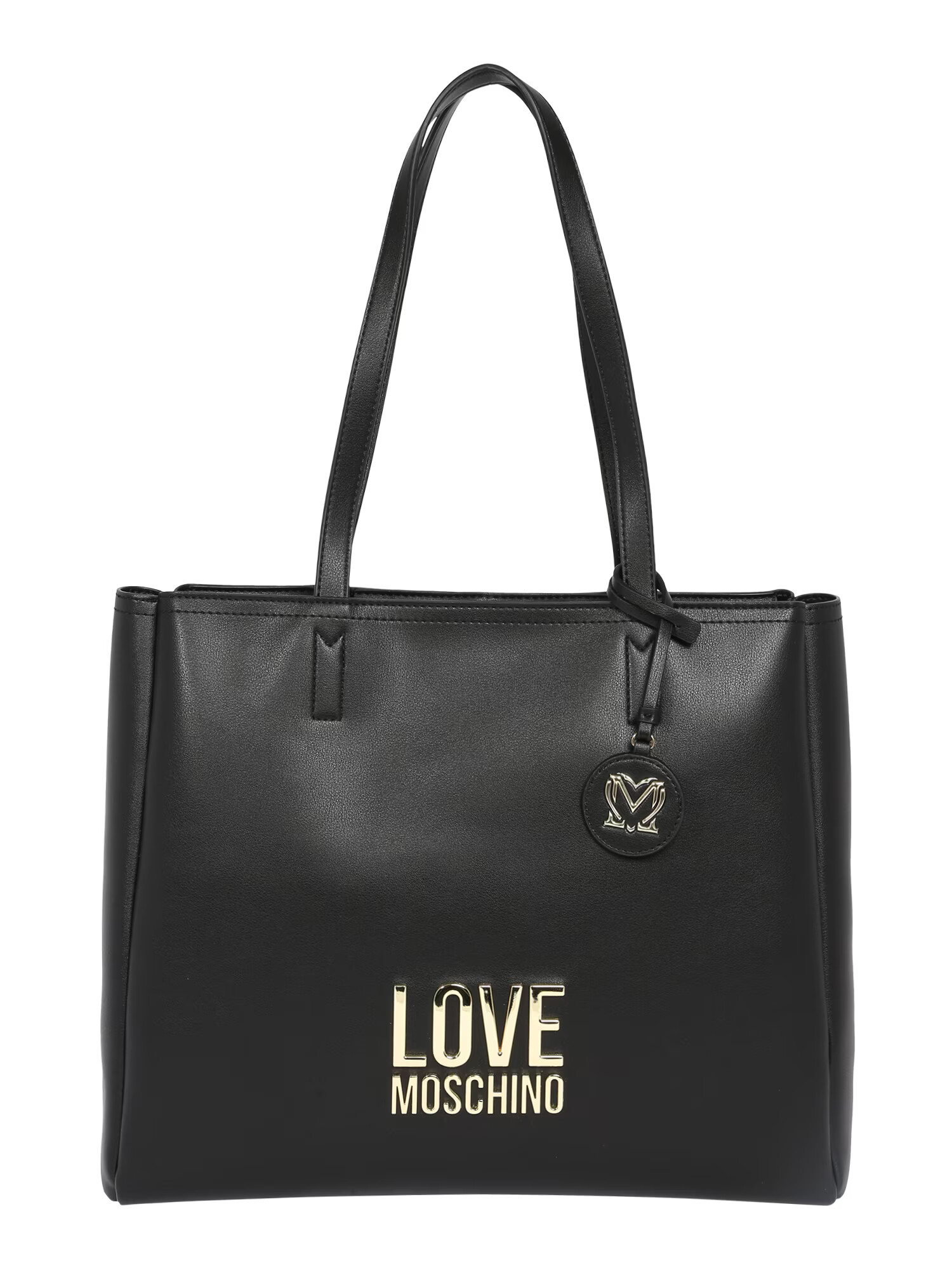 Love Moschino Nakupovalna torba črna / zlata - Pepit.si