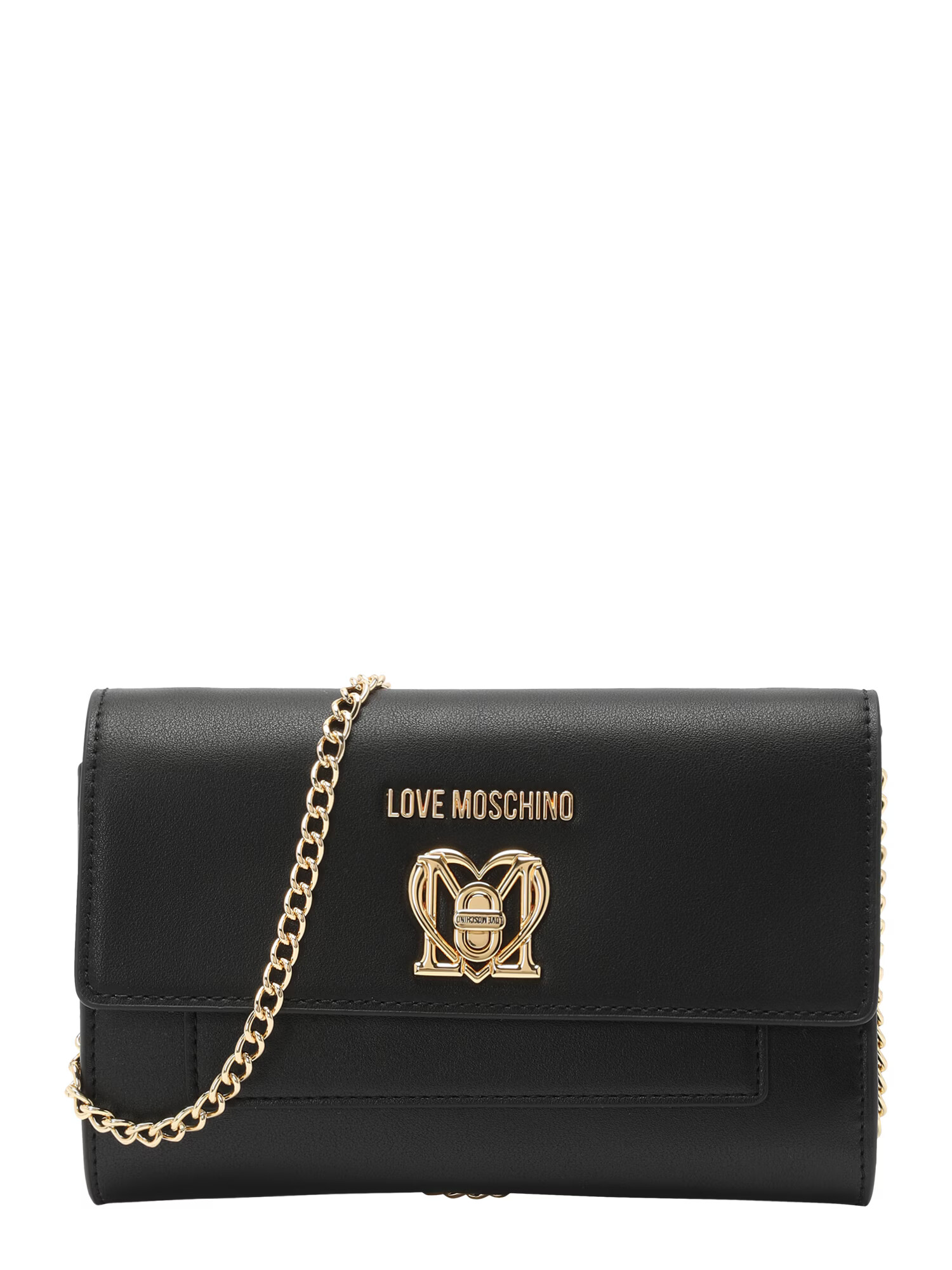 Love Moschino Pisemska torbica zlata / črna - Pepit.si