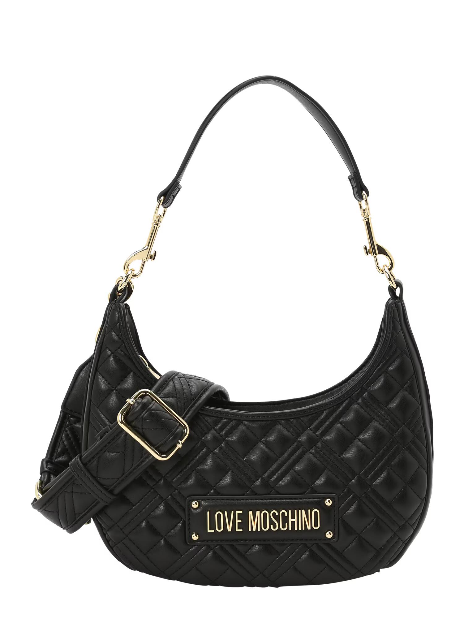 Love Moschino Ročna torbica črna - Pepit.si