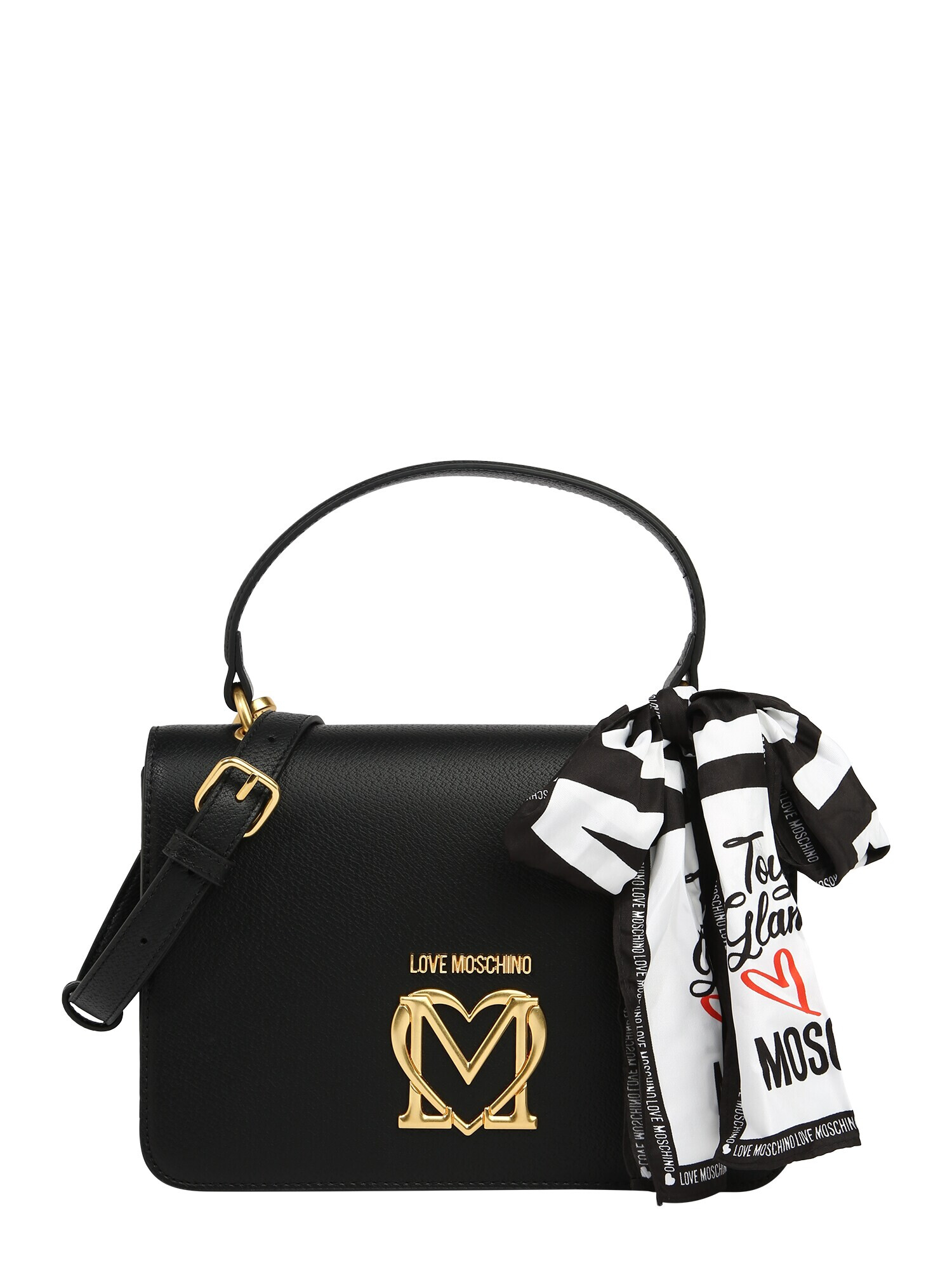 Love Moschino Ročna torbica črna / zlata - Pepit.si