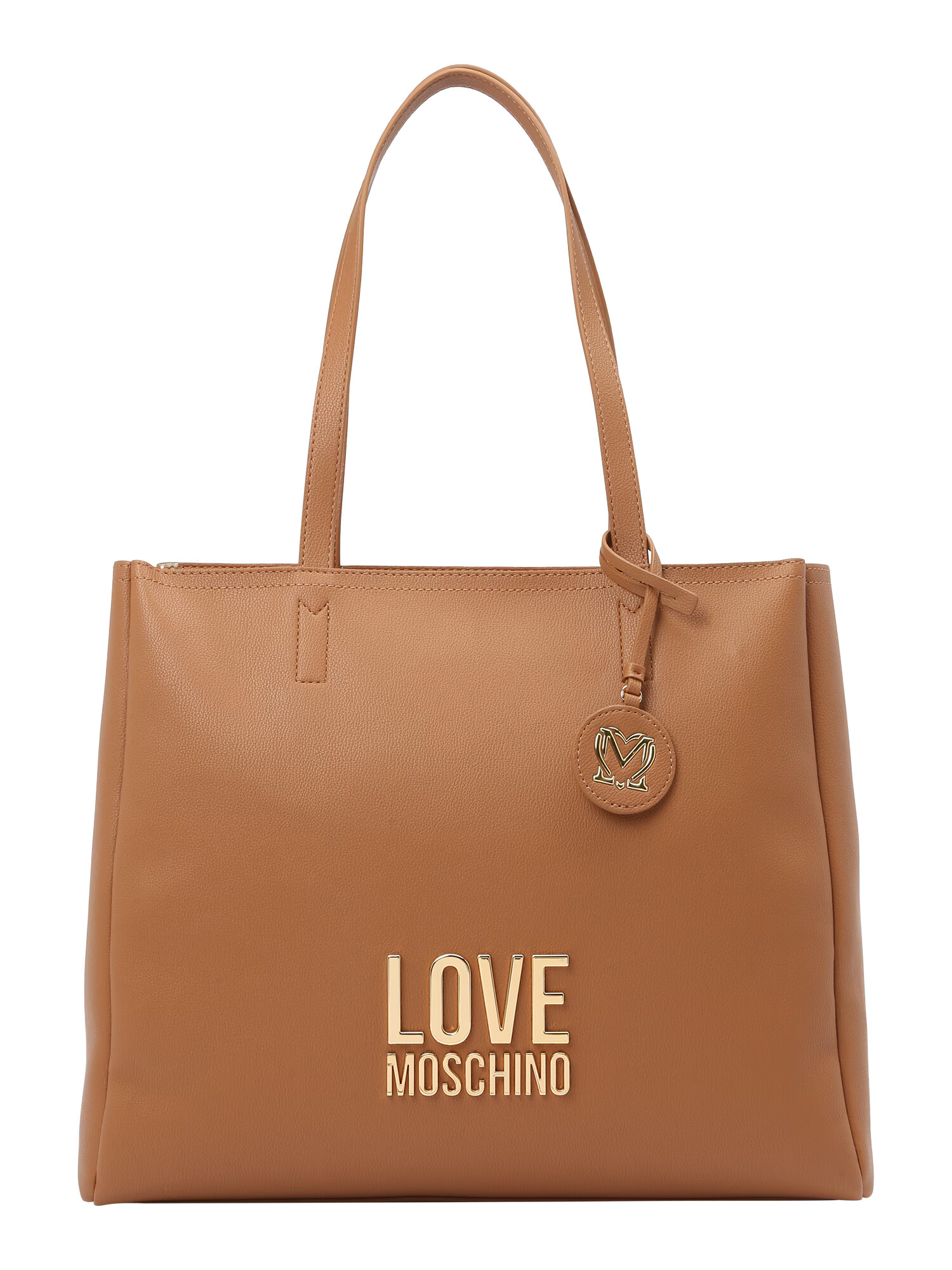 Love Moschino Nakupovalna torba kamela / zlata - Pepit.si