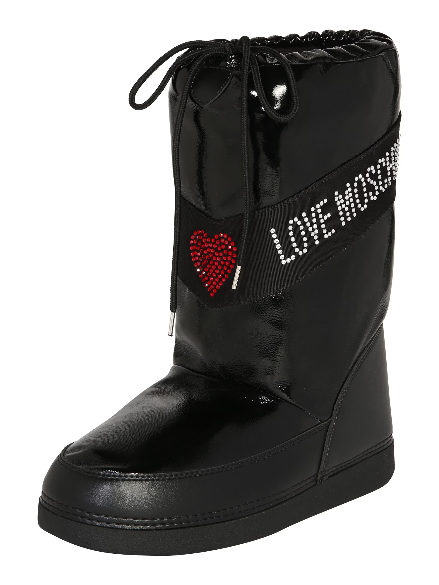 Love Moschino Škornji za v sneg 'SKI BOOT' črna - Pepit.si