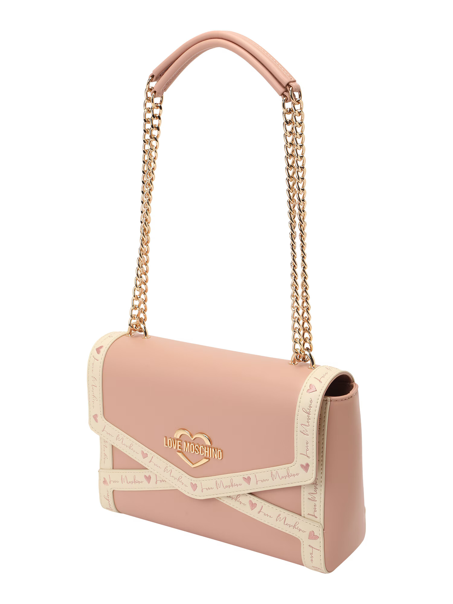 Love Moschino Torba za čez ramo bež / nude - Pepit.si