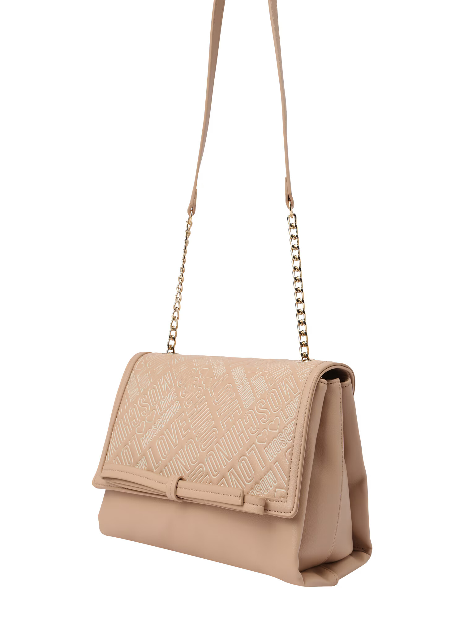 Love Moschino Torba za čez ramo bež / nude - Pepit.si