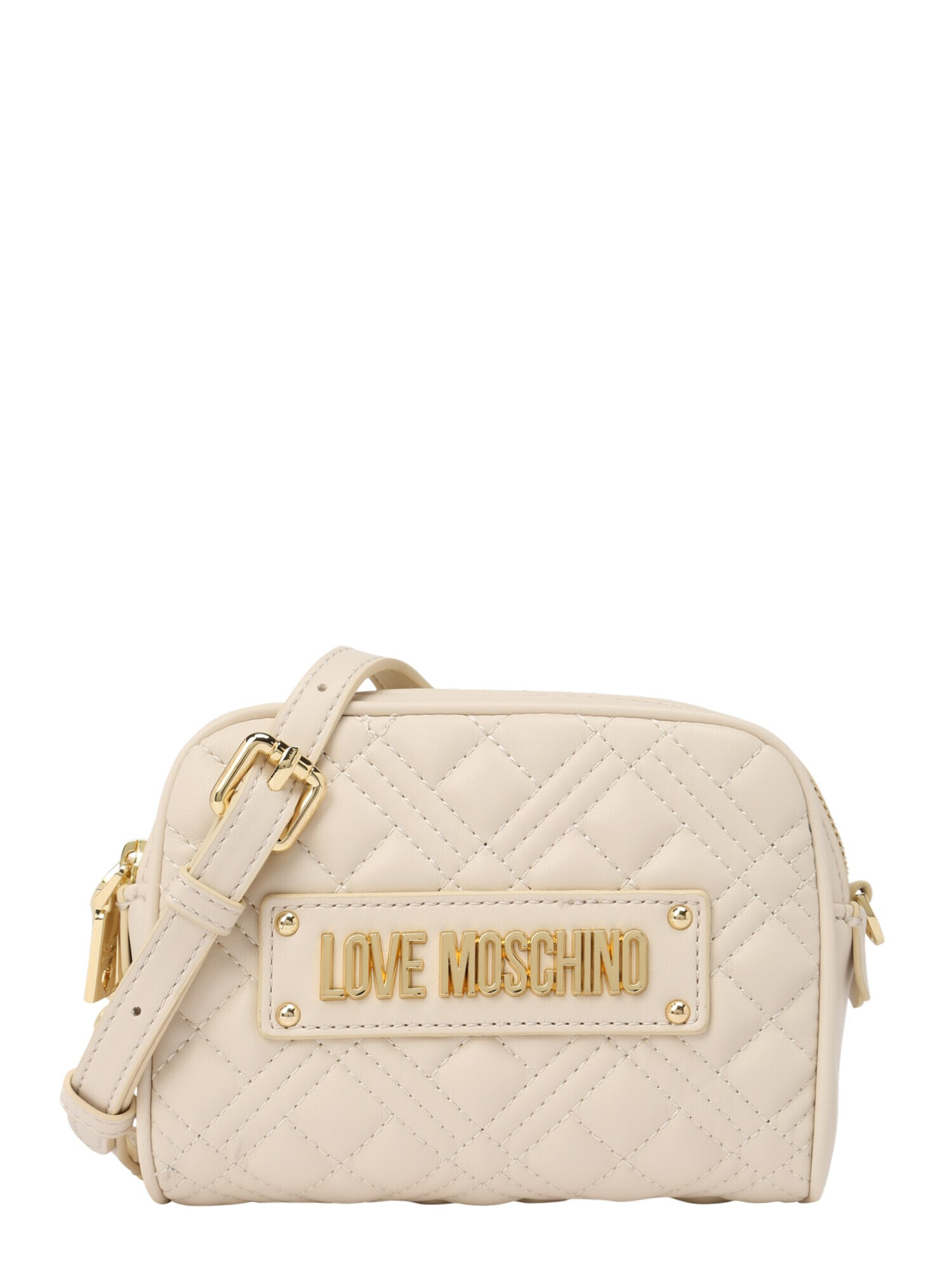 Love Moschino Torba za čez ramo bež / zlata - Pepit.si