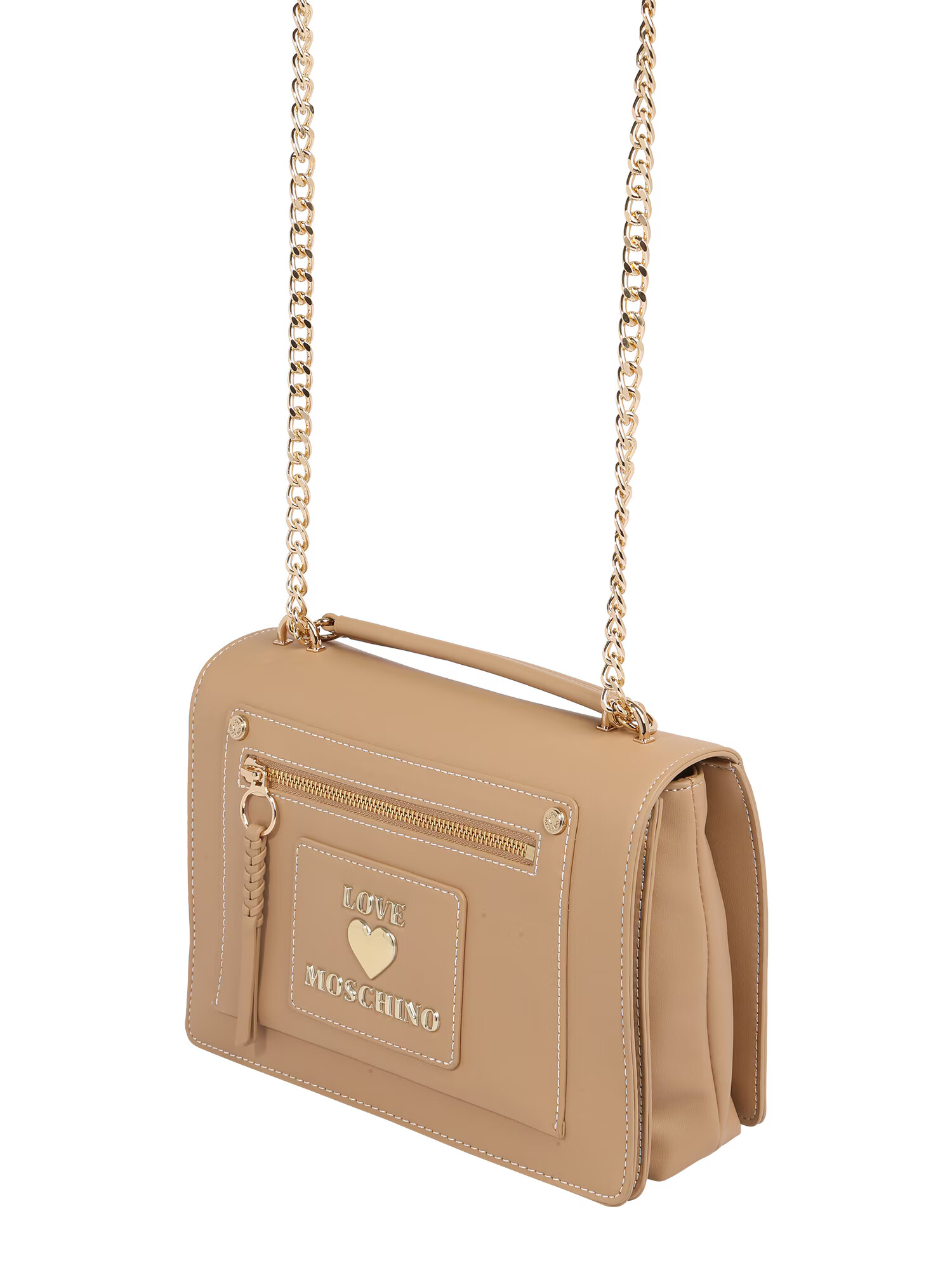 Love Moschino Torba za čez ramo 'BORSA' nude - Pepit.si