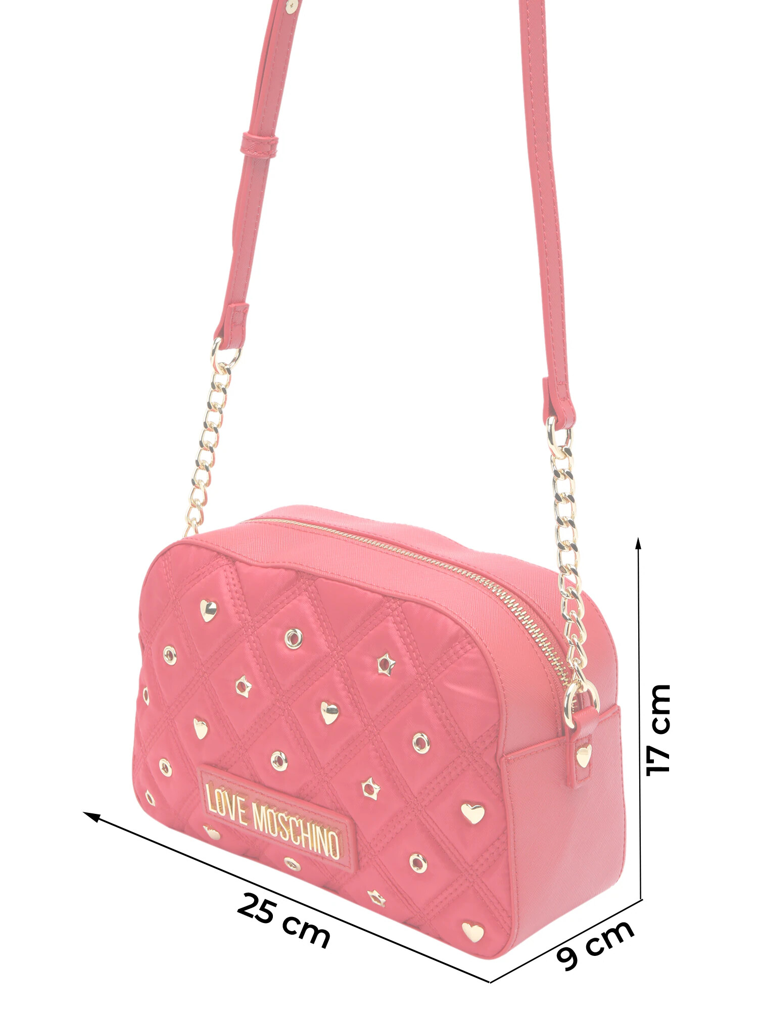 Love Moschino Torba za čez ramo 'BORSA' zlata / grenada - Pepit.si