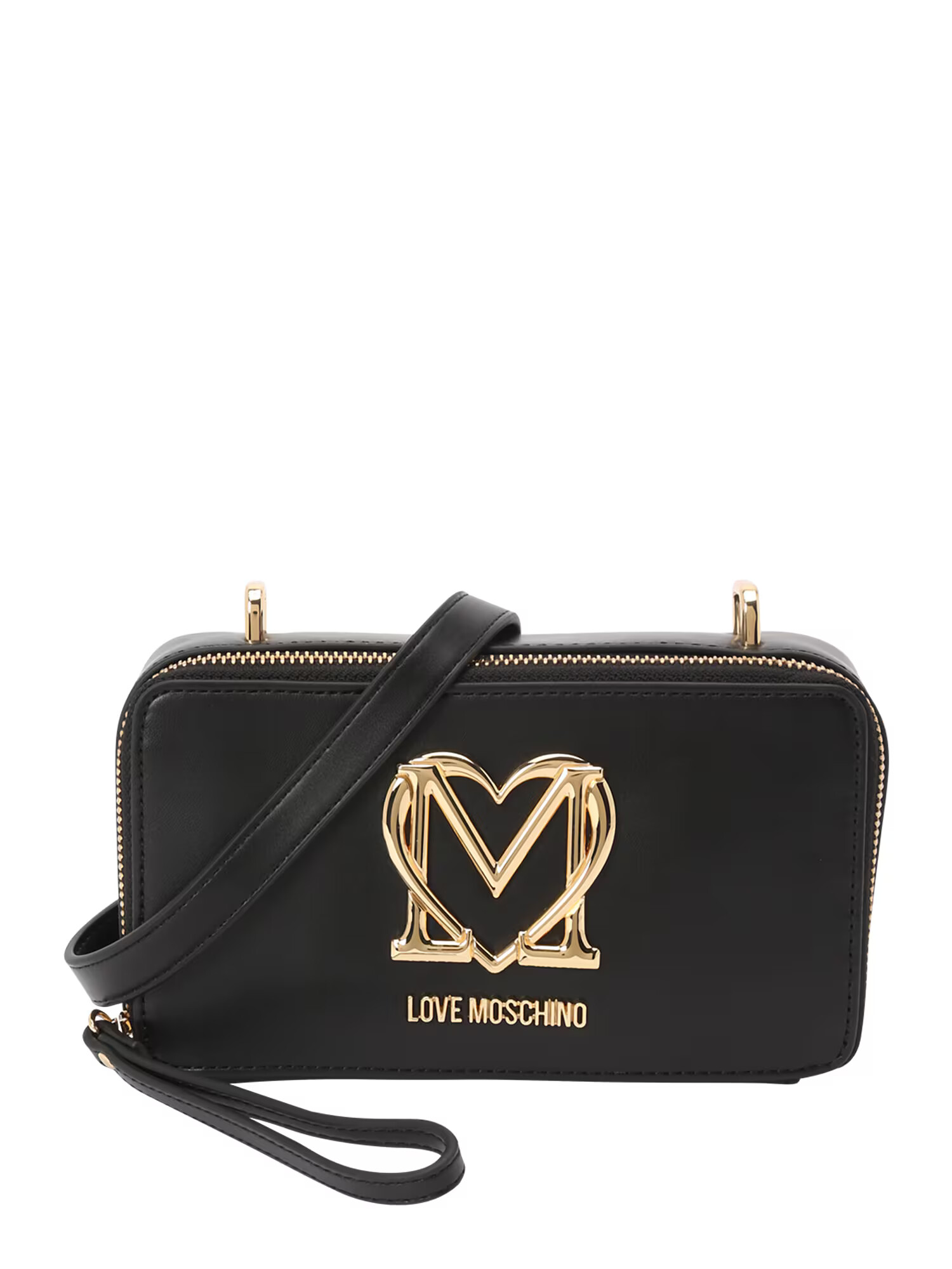 Love Moschino Torba za čez ramo 'CRAFTSMAN' zlata / črna - Pepit.si