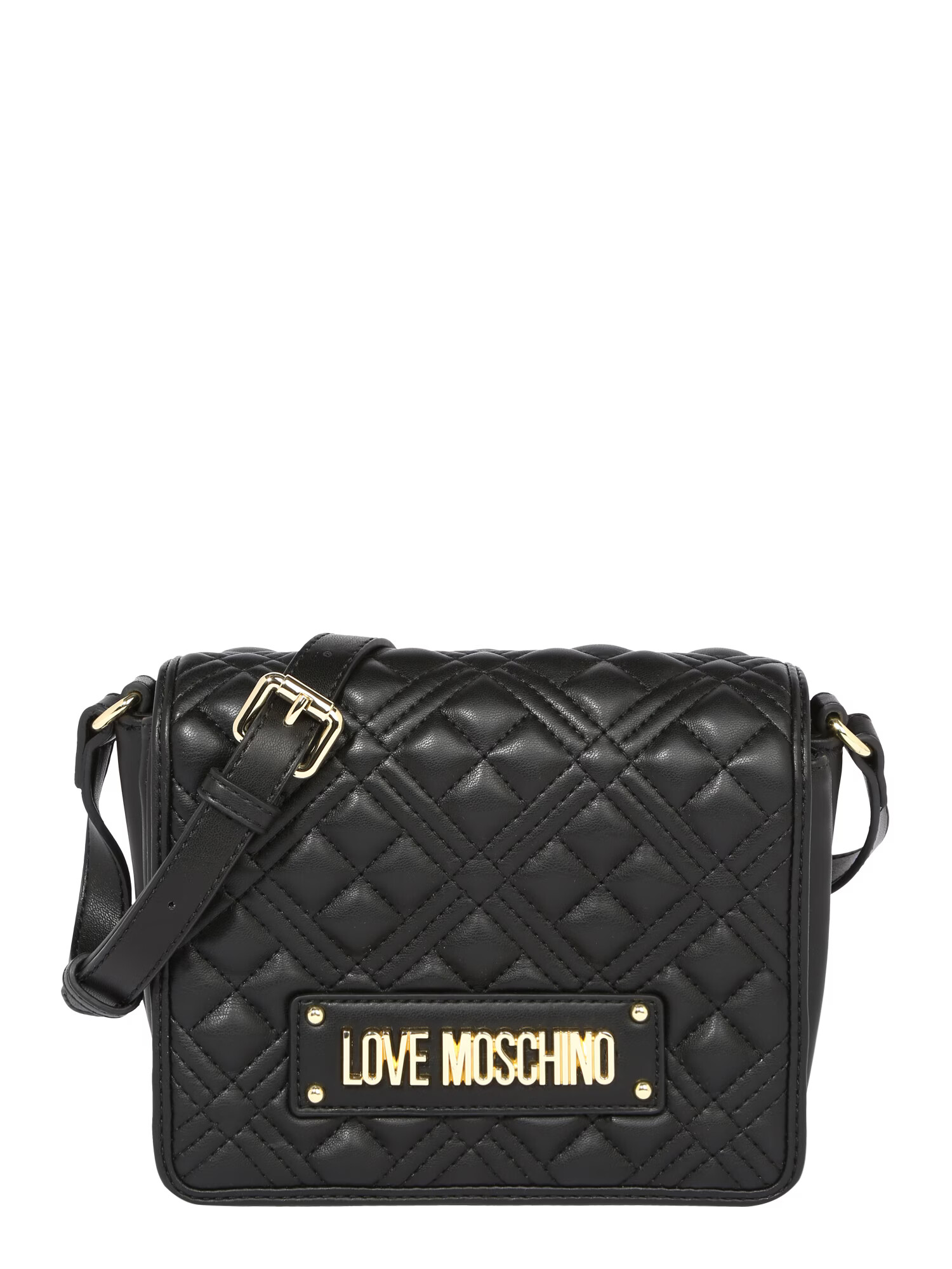 Love Moschino Torba za čez ramo črna - Pepit.si