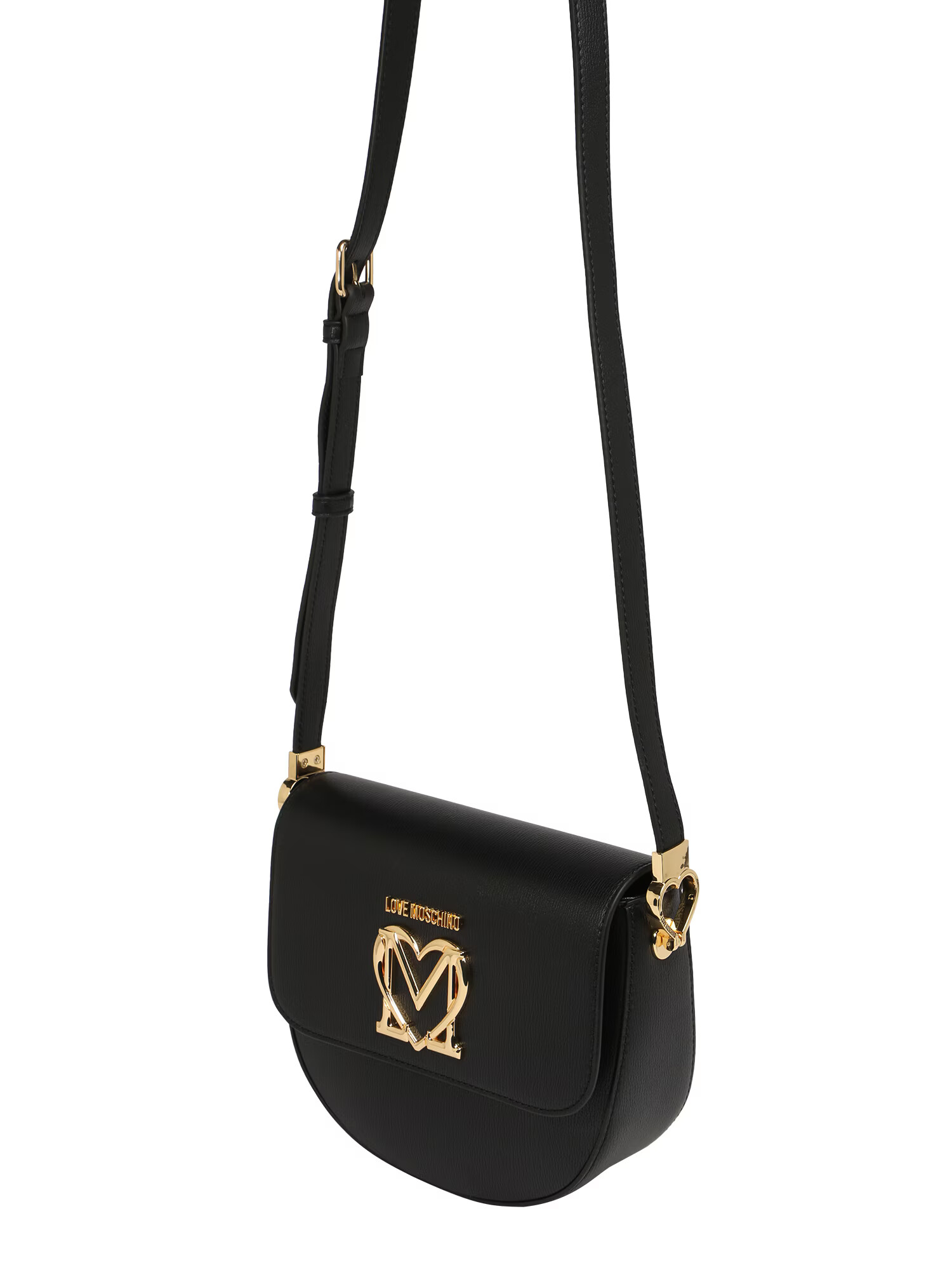 Love Moschino Torba za čez ramo črna - Pepit.si