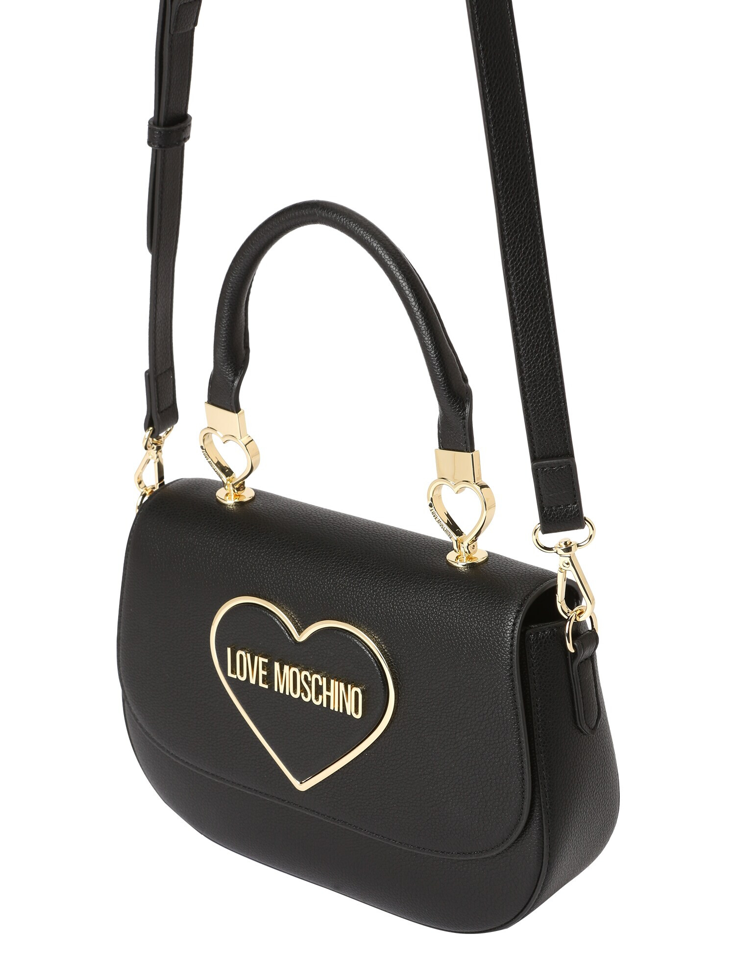 Love Moschino Torba za čez ramo črna - Pepit.si