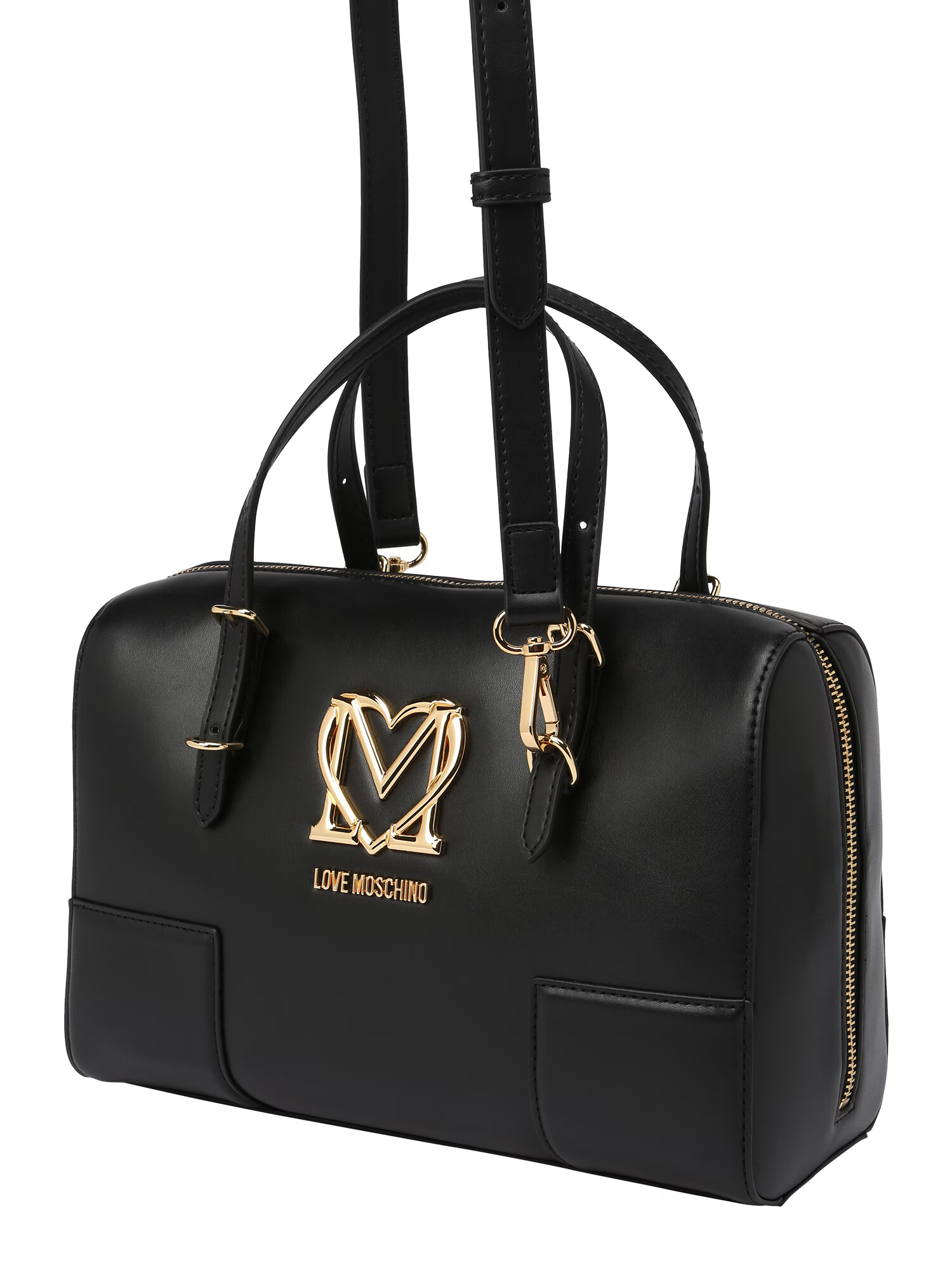 Love Moschino Torba za čez ramo črna - Pepit.si