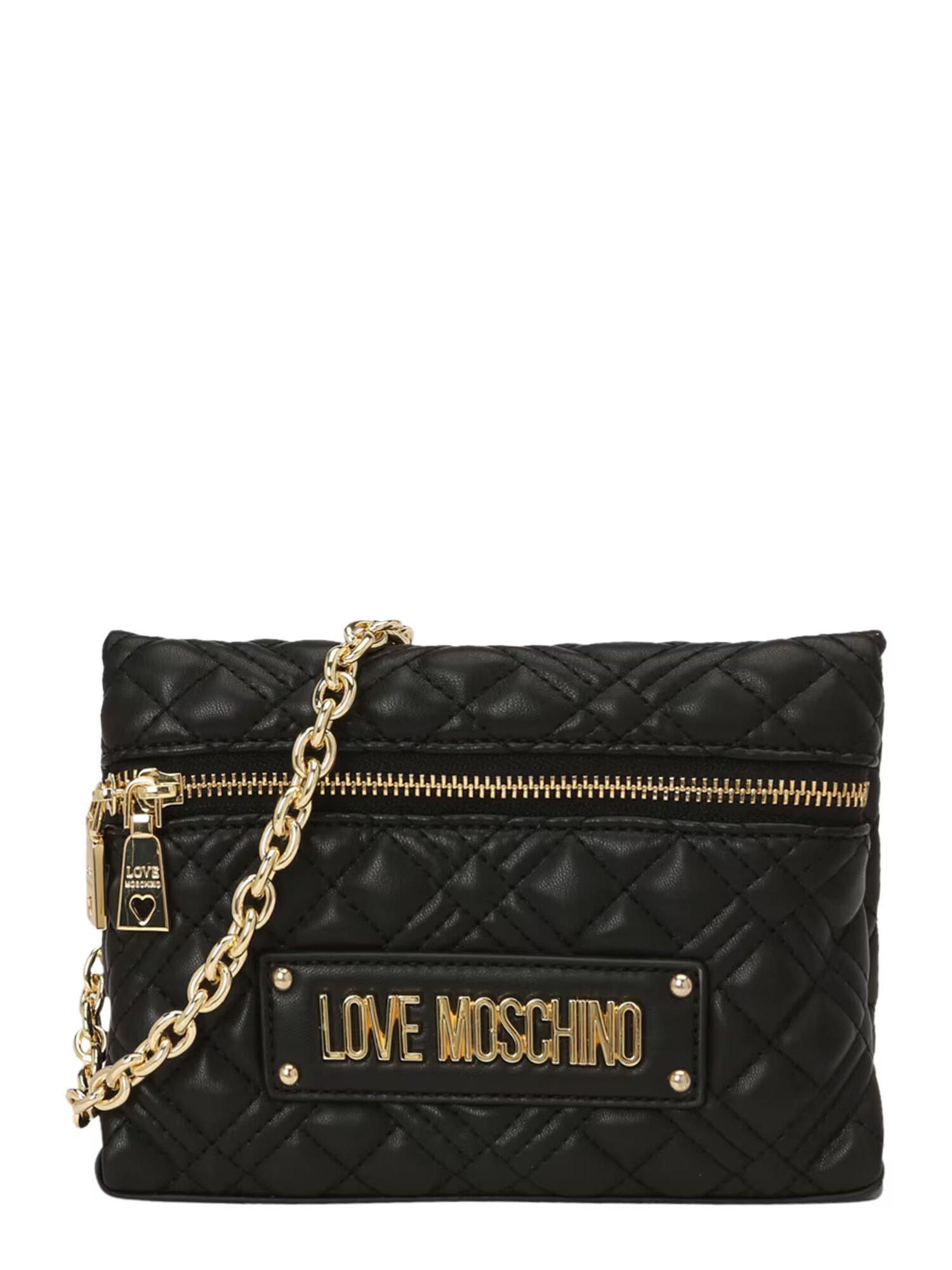 Love Moschino Torba za čez ramo črna - Pepit.si