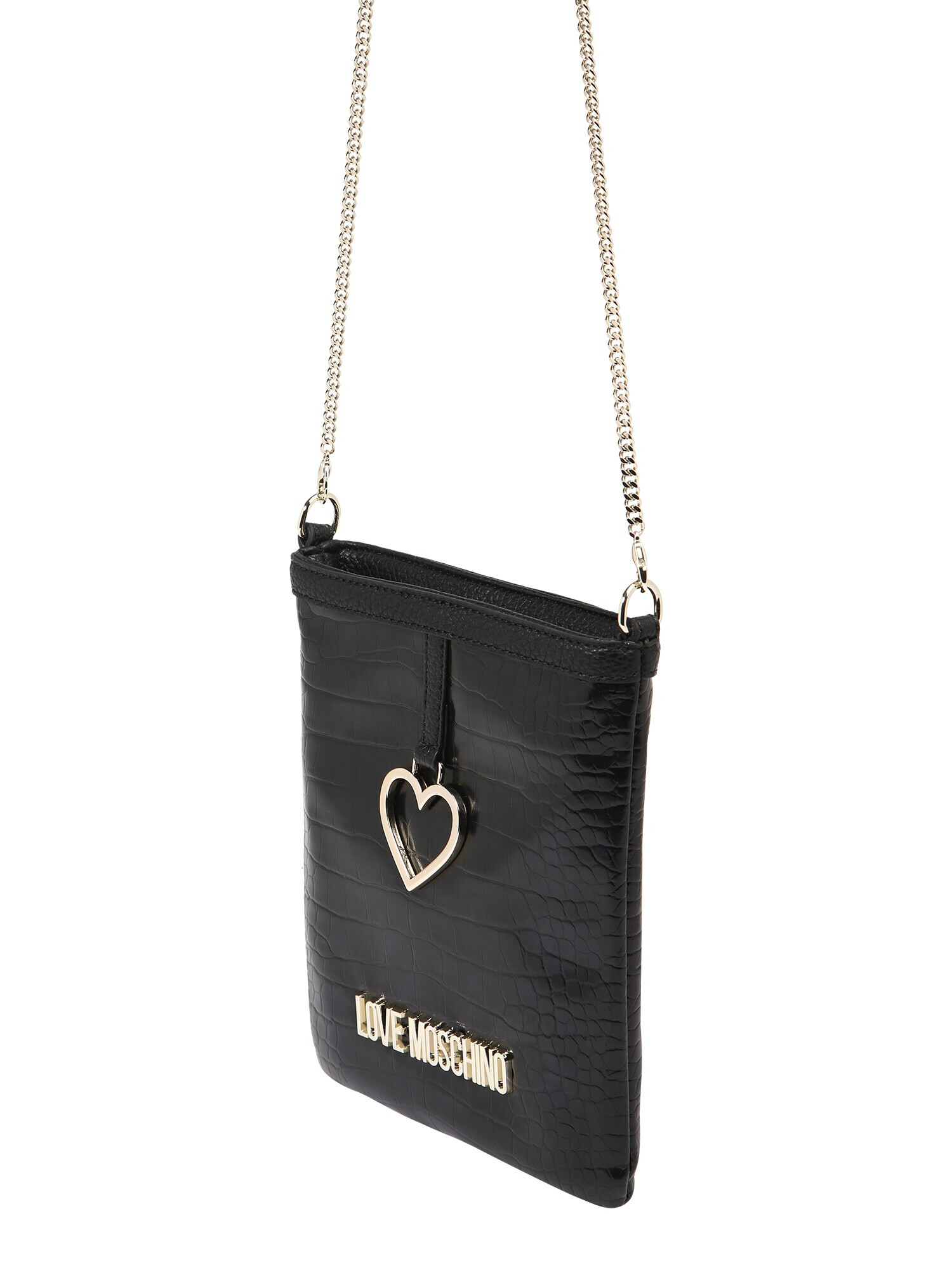 Love Moschino Torba za čez ramo črna - Pepit.si