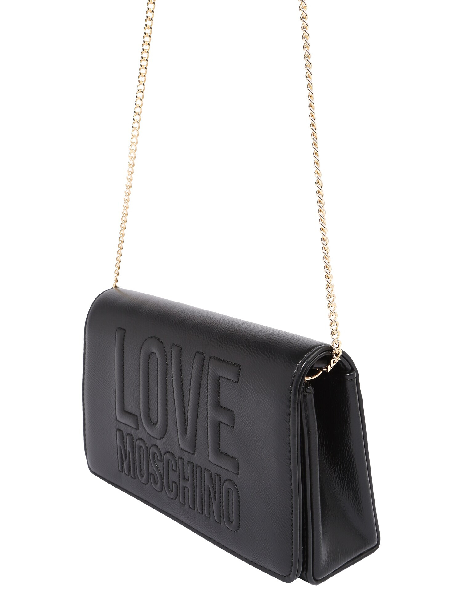 Love Moschino Torba za čez ramo črna / zlata - Pepit.si