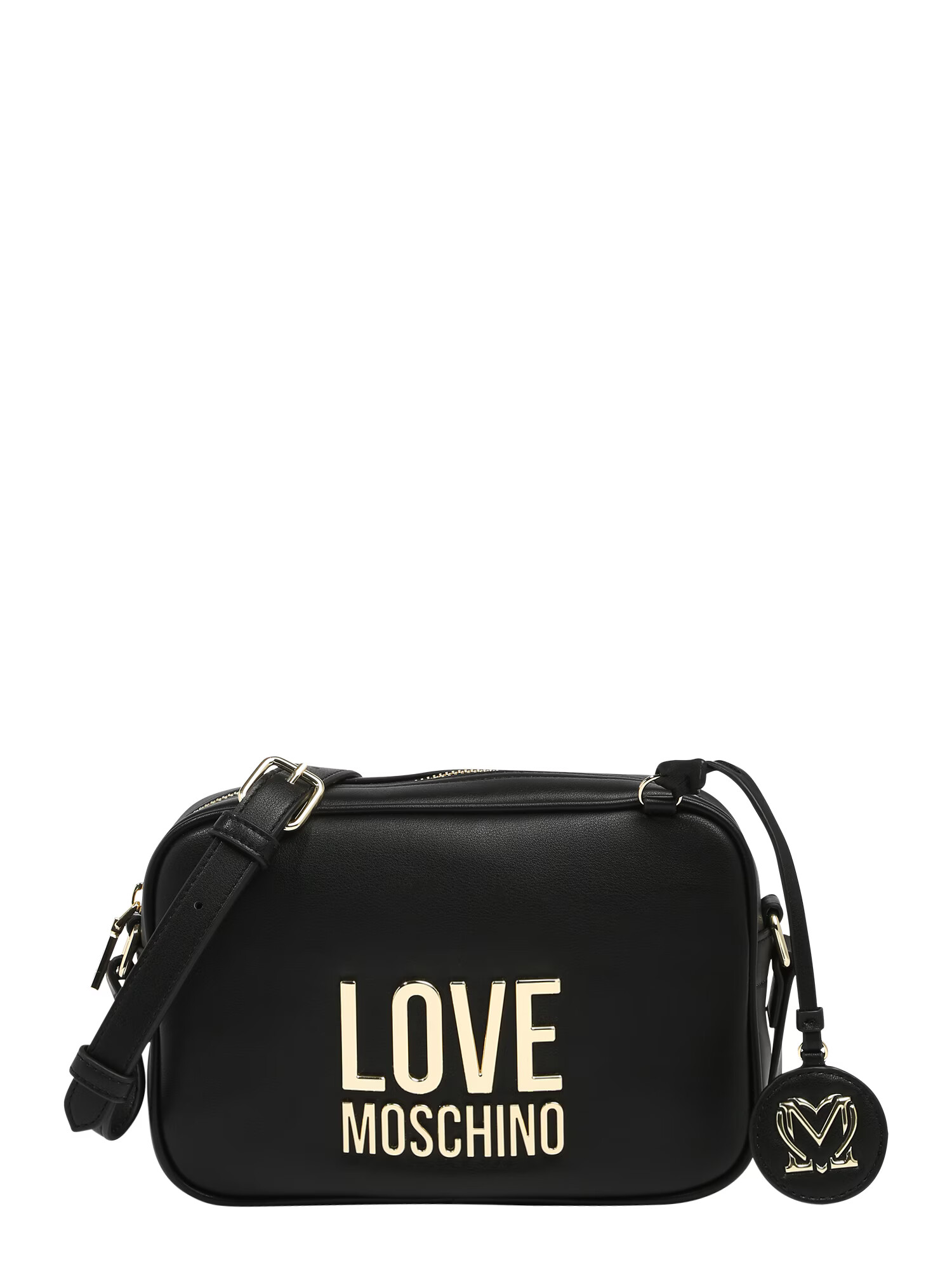 Love Moschino Torba za čez ramo črna / zlata - Pepit.si