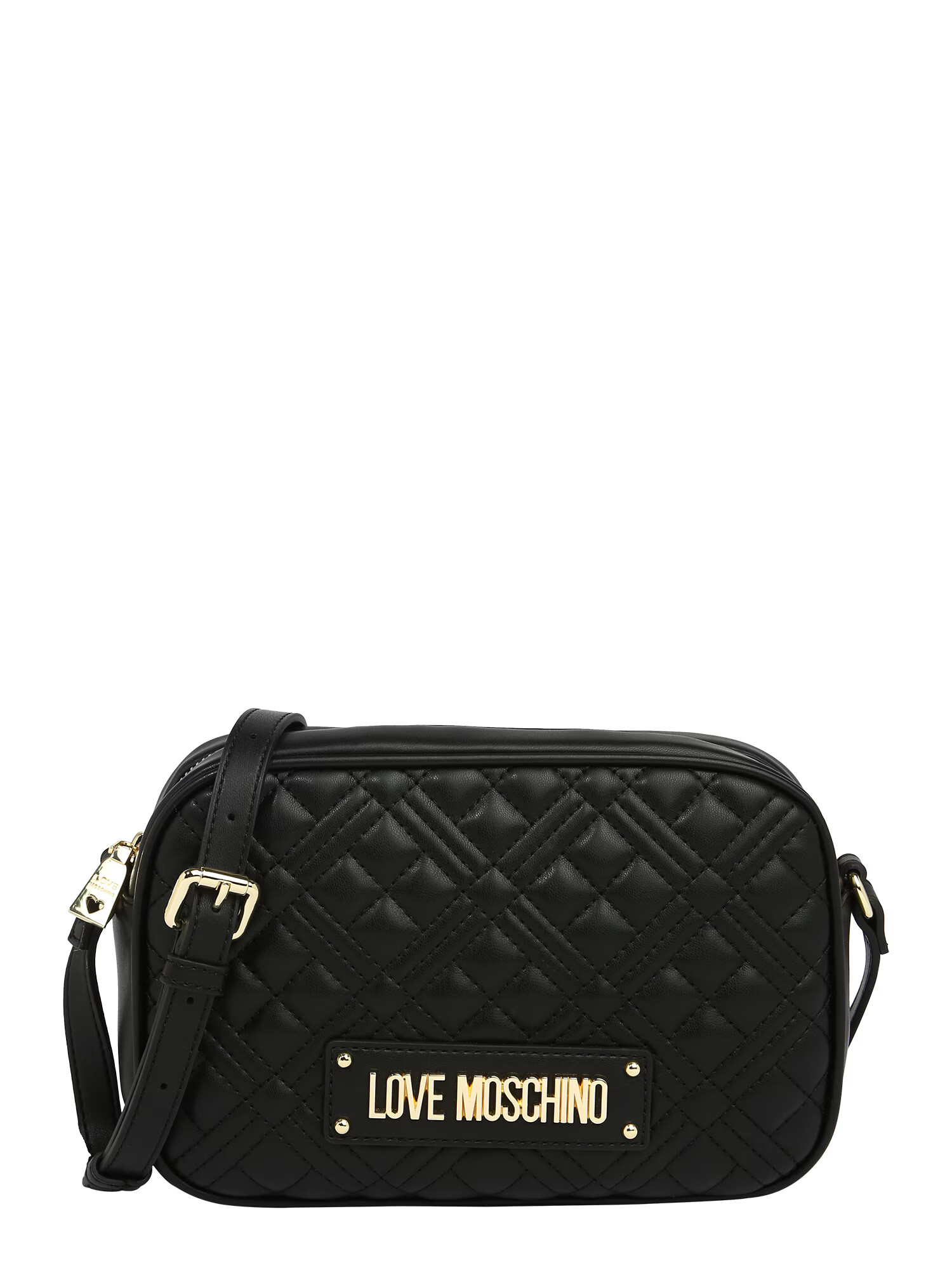 Love Moschino Torba za čez ramo črna / zlata - Pepit.si