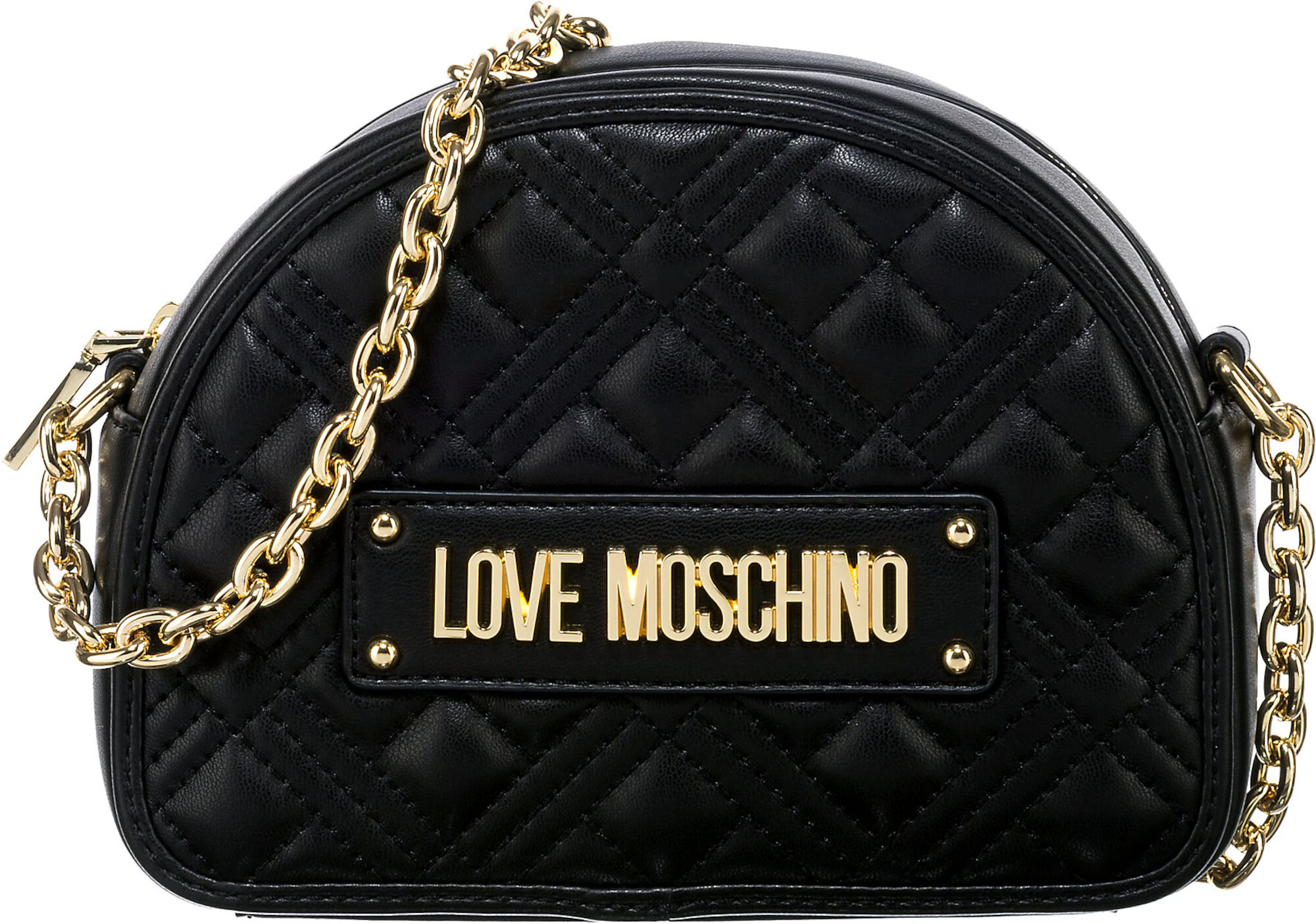 Love Moschino Torba za čez ramo črna / zlata - Pepit.si