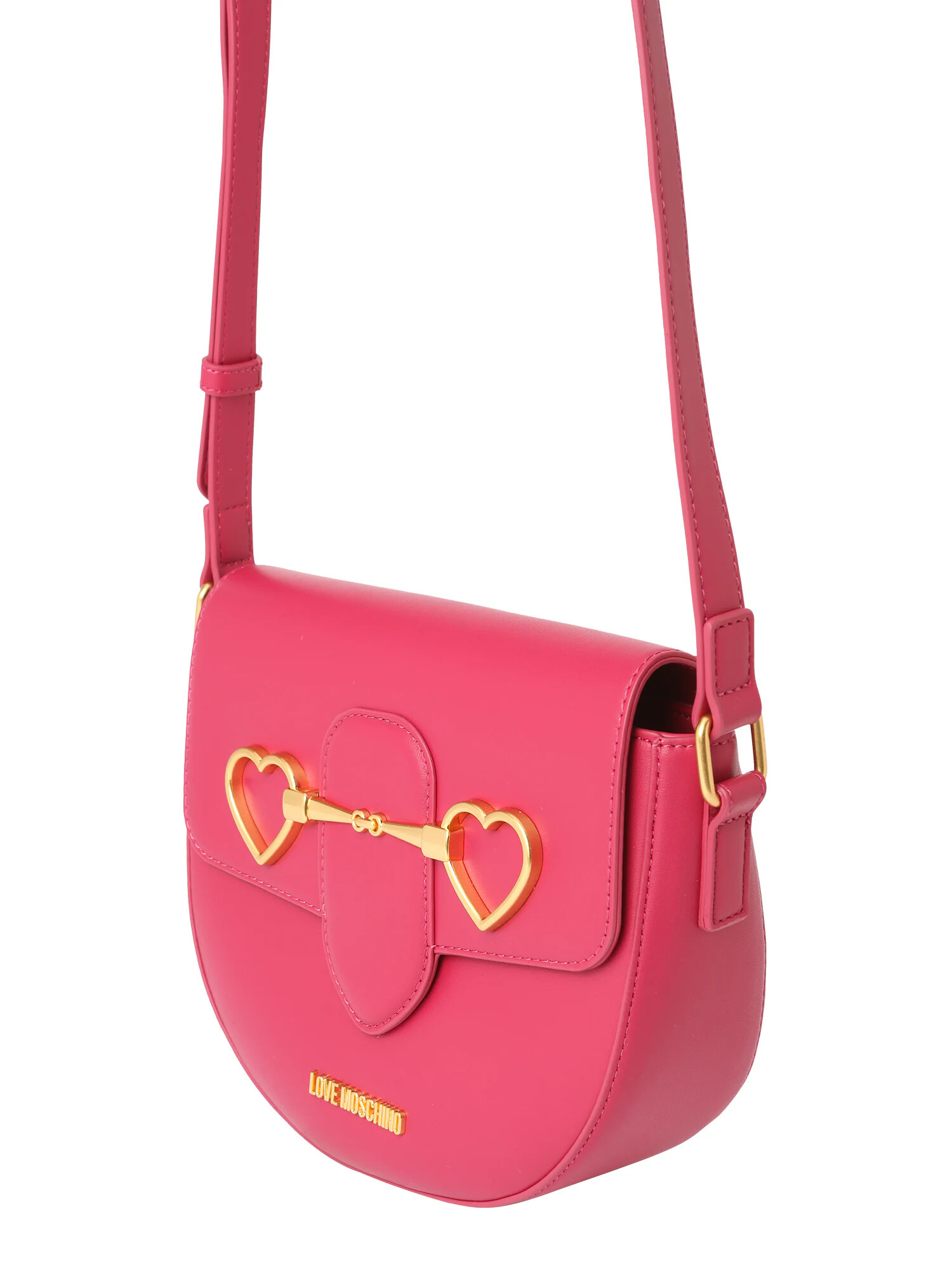 Love Moschino Torba za čez ramo fuksija - Pepit.si