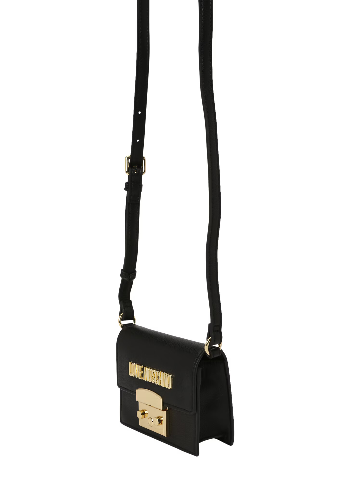 Love Moschino Torba za čez ramo 'LUCILLE' zlata / črna - Pepit.si