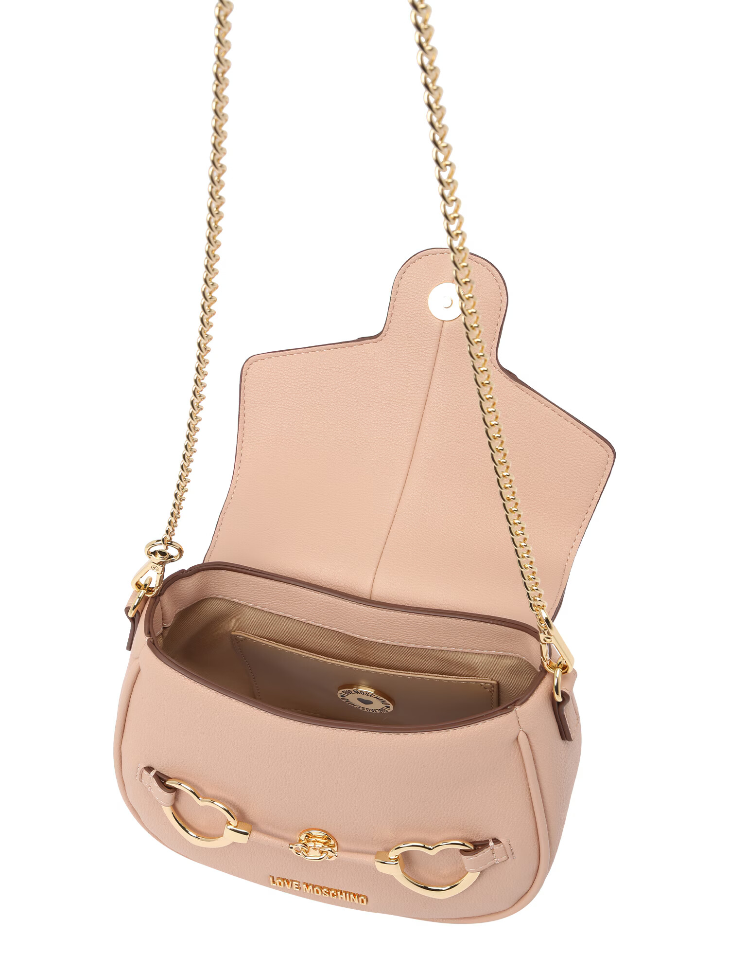 Love Moschino Torba za čez ramo nude - Pepit.si