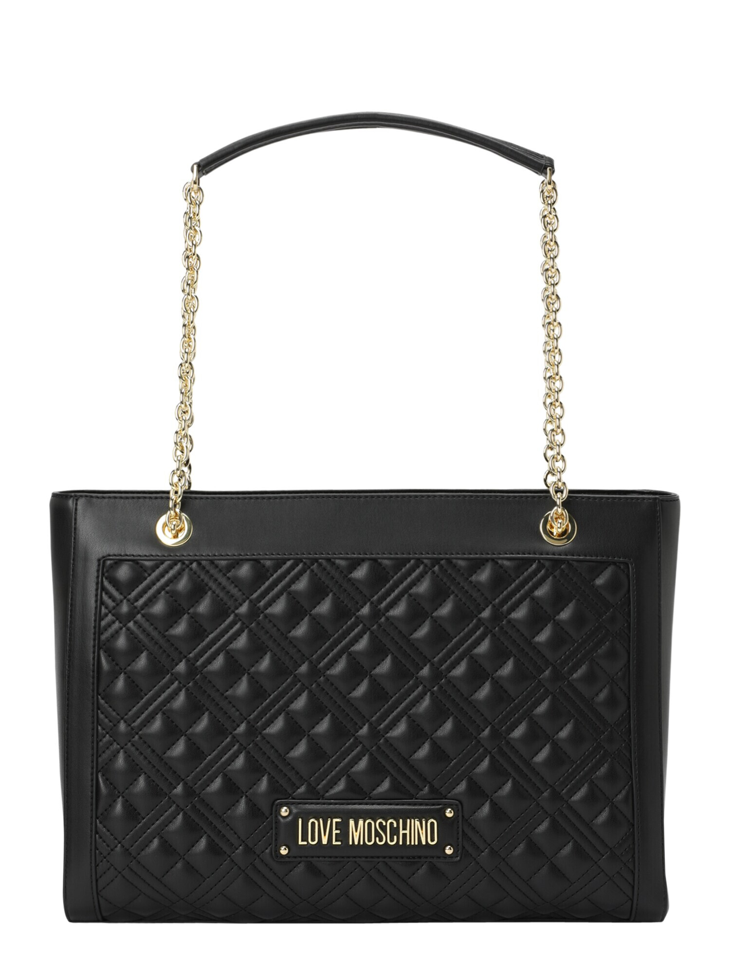 Love Moschino Torba za čez ramo 'Quilted' črna - Pepit.si