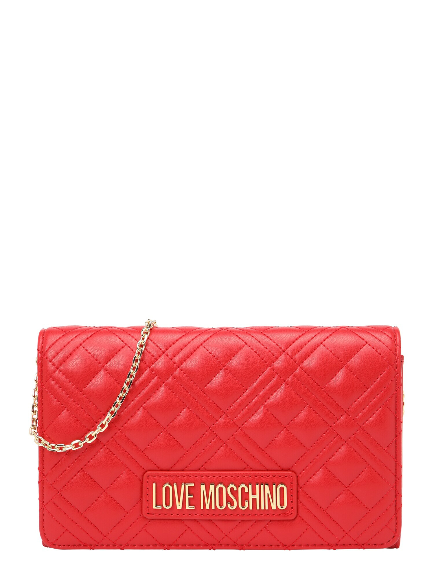 Love Moschino Torba za čez ramo rdeča - Pepit.si