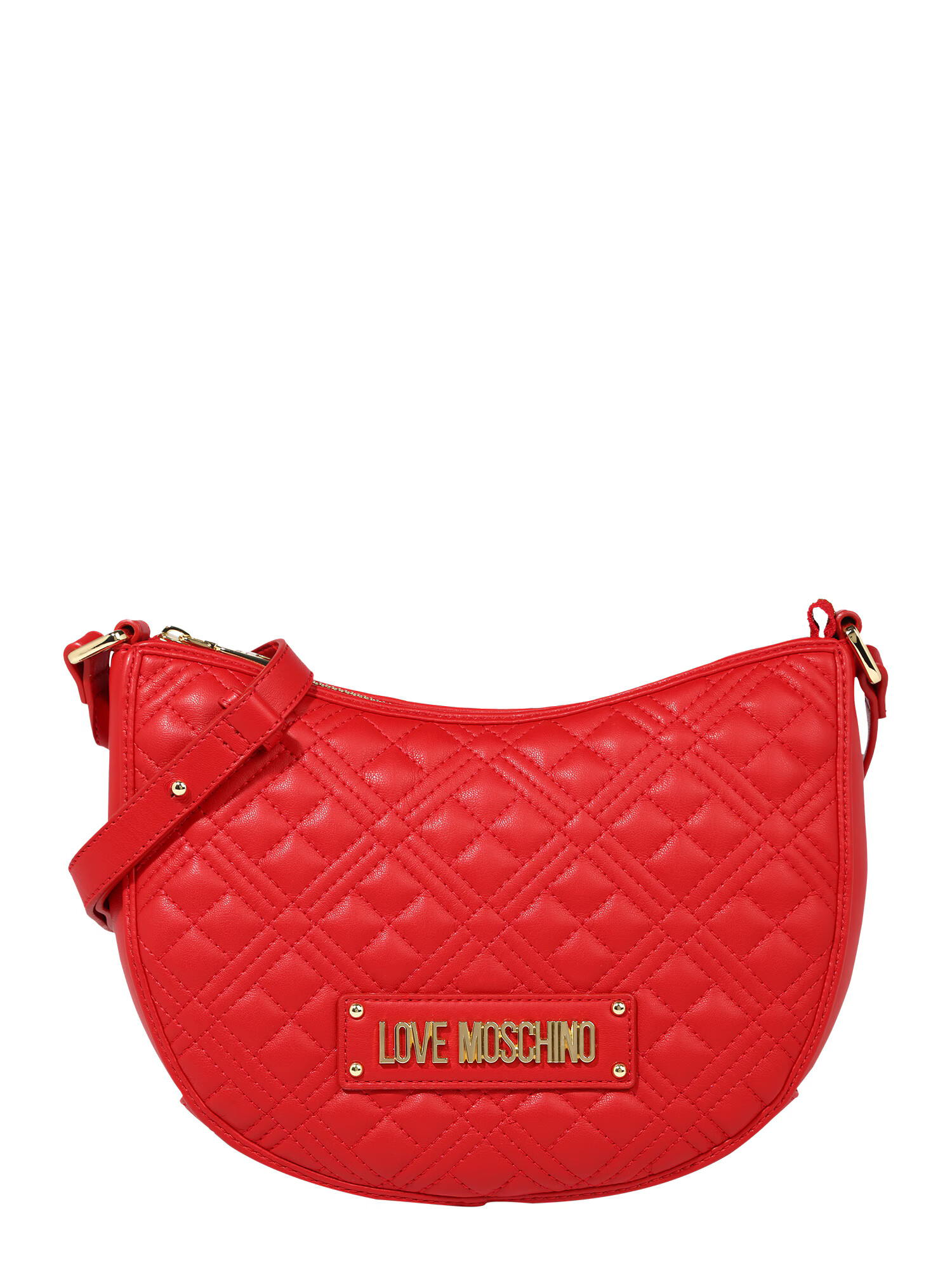 Love Moschino Torba za čez ramo rdeča - Pepit.si