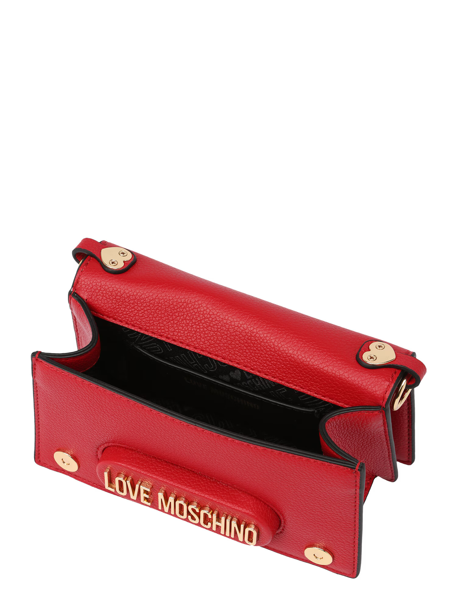 Love Moschino Torba za čez ramo rdeča - Pepit.si