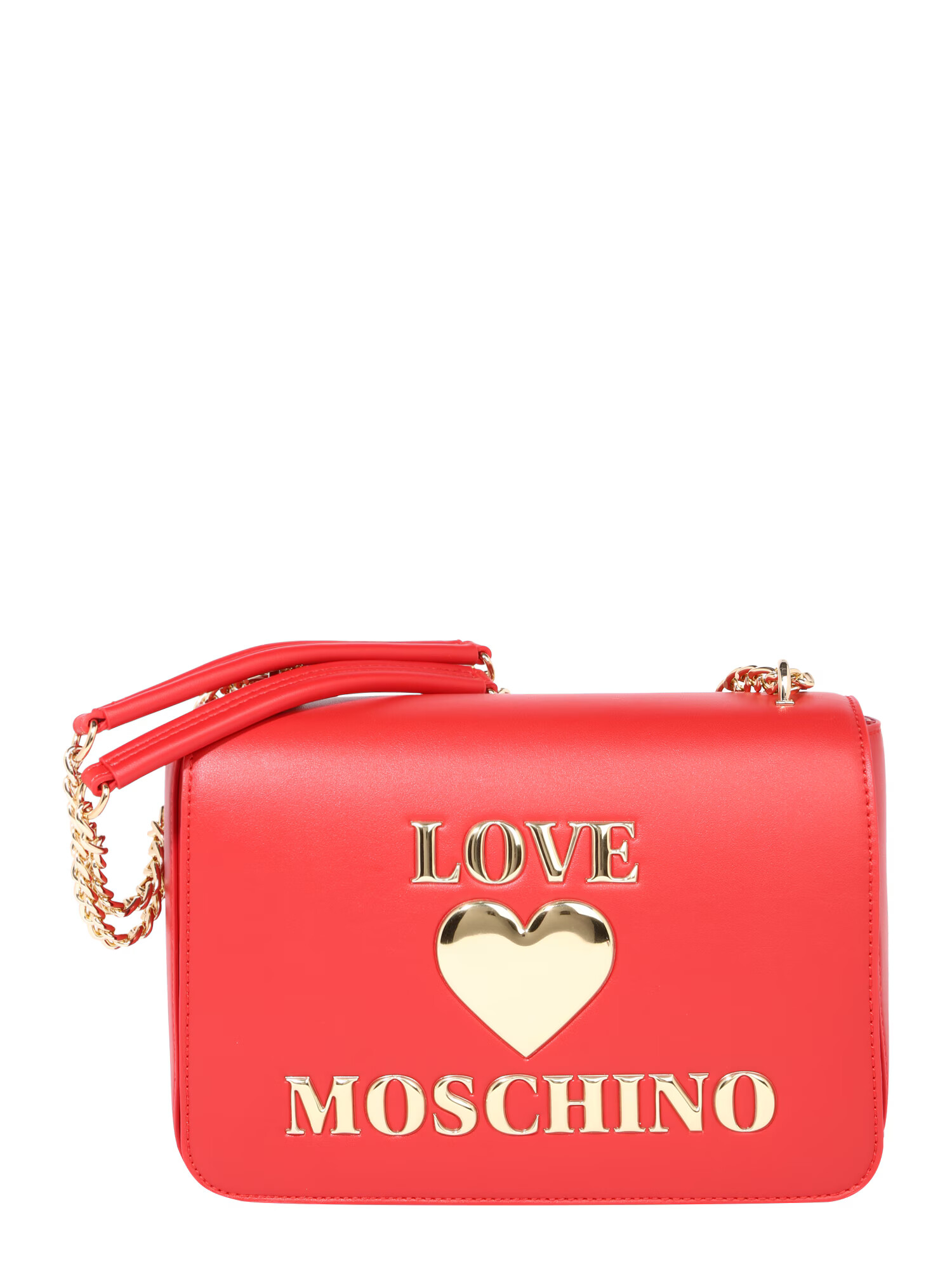 Love Moschino Torba za čez ramo rdeča / zlata - Pepit.si